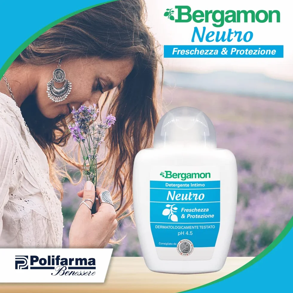 Bergamon Neutro Detergente Intimo pH 4.5 200 ml