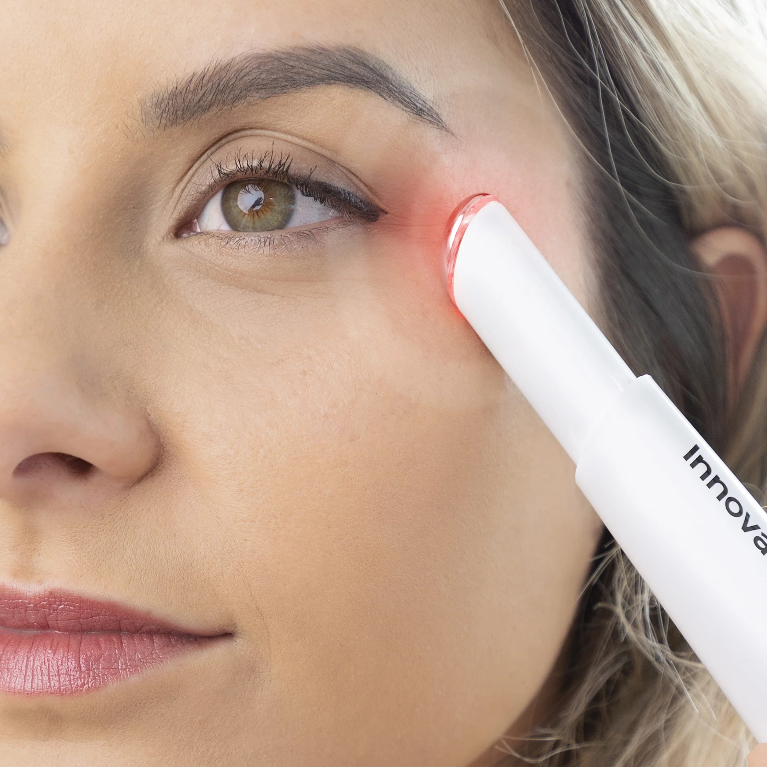 InnovaGoods® massaggiatore elettrico per oculare anti-rughe e anti-età, fototerapia per oculare
