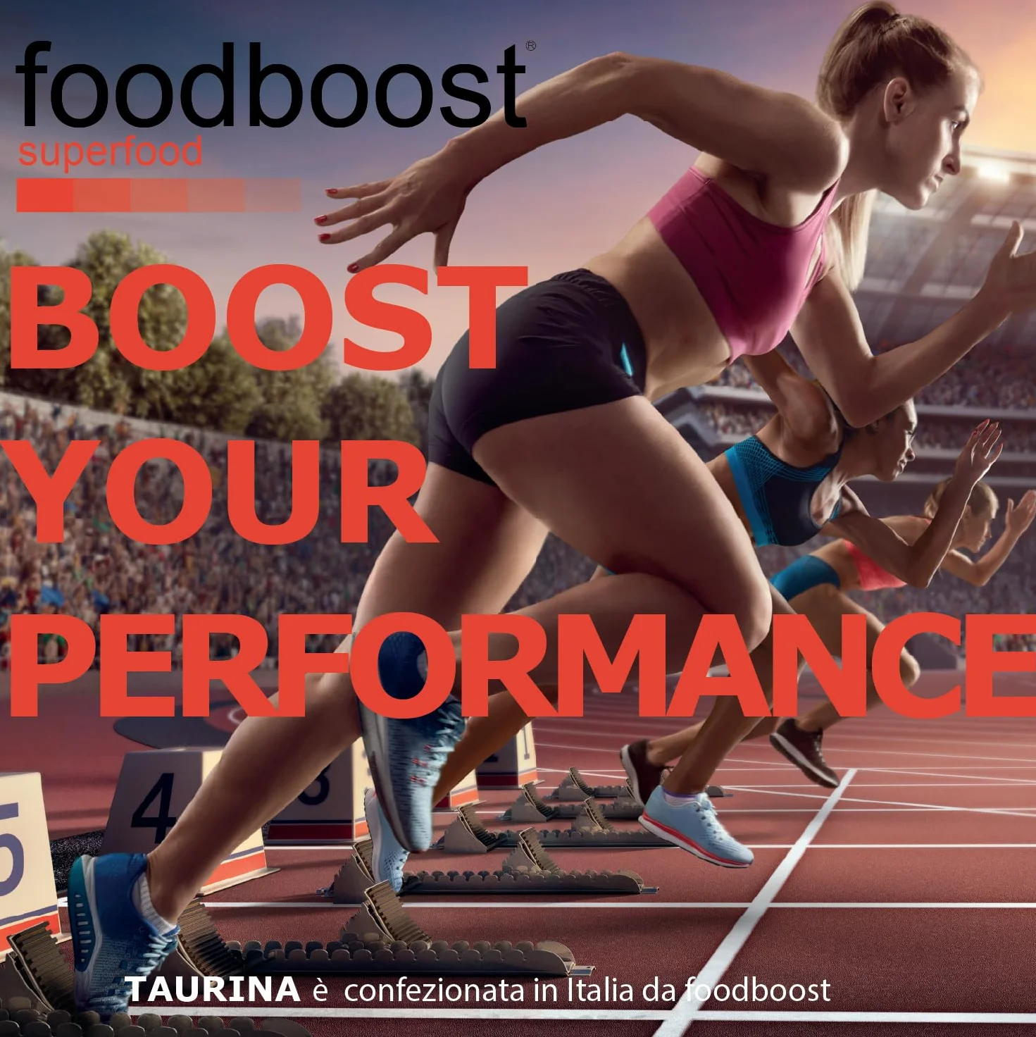 Taurina pura in polvere 500 g foodboost - Ø additivi, dosatore - ipertrofia muscolare - libido - vista, marchio di fiducia italiano, integratore taurina pre workout/post workout - 500 DOSI