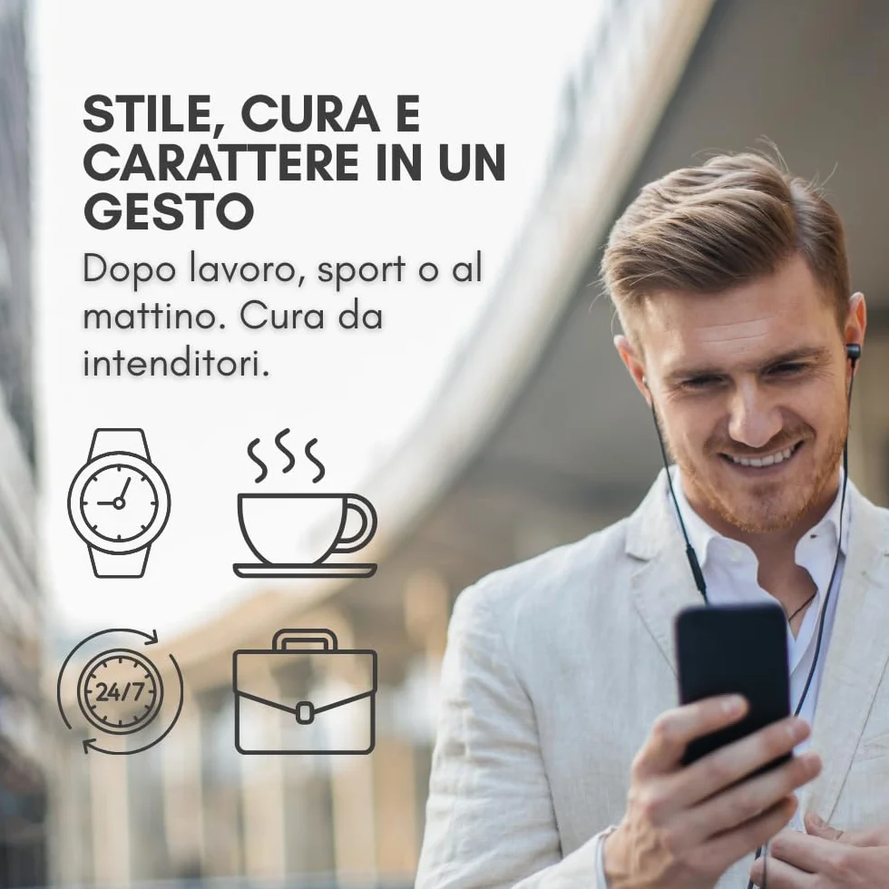 Bignoli Crema dopobarba uomo Artigianale - 75ml – Lenitiva e Idratante – Dopobarba in crema per cura personale uomo (Agrumi)