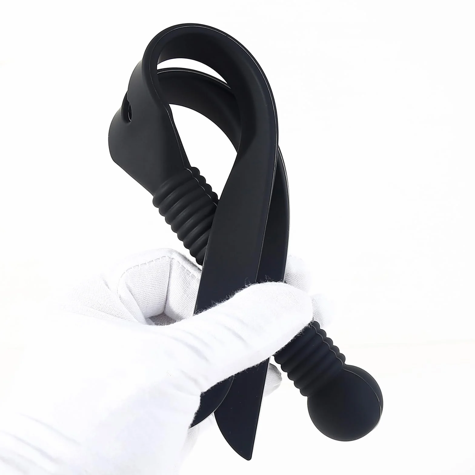 Frusta Erotica BDSM con Maniglie in Silicone per Giochi Sessuali