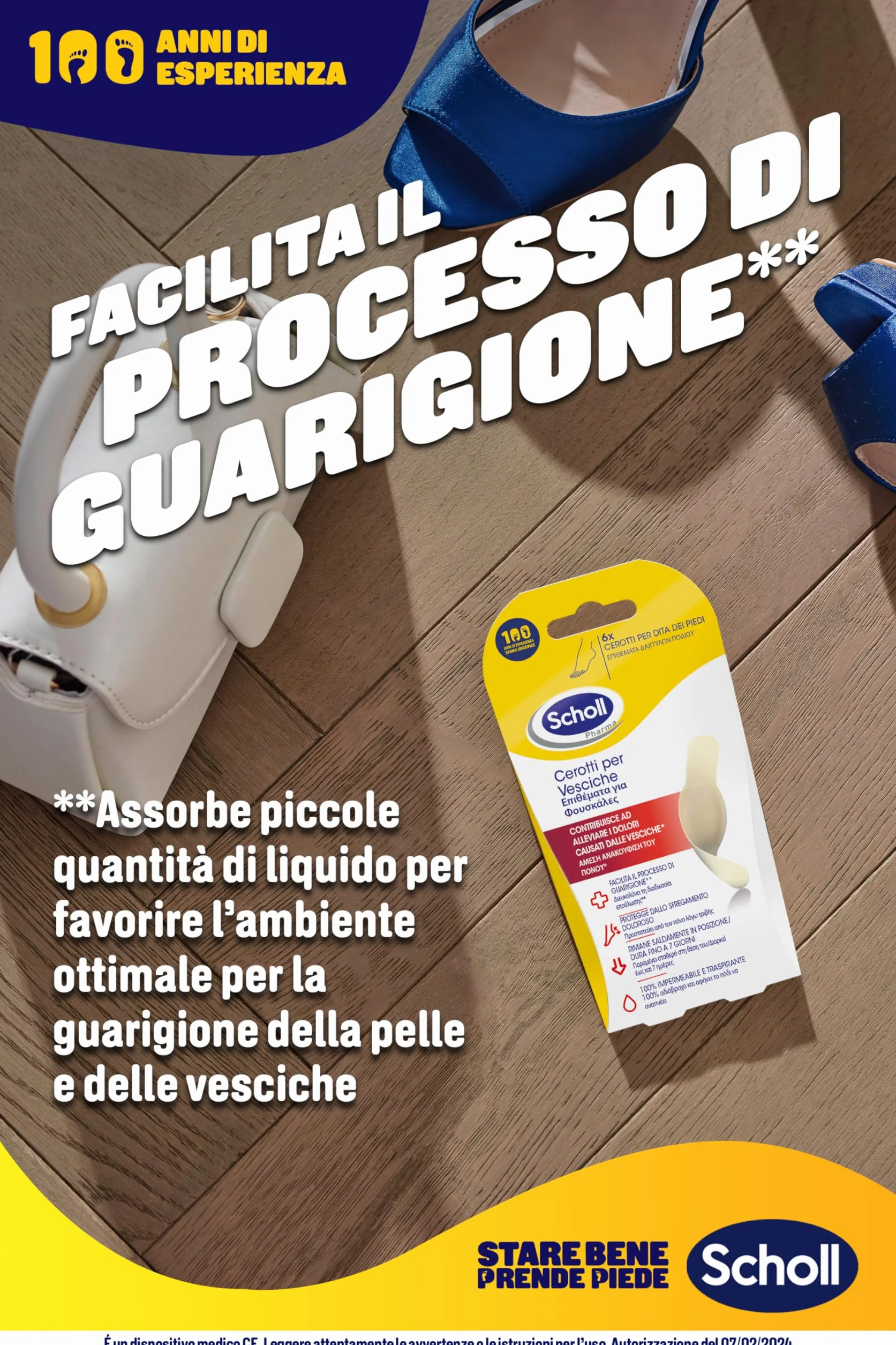 Scholl Cerotti per le Vesciche, 5 Cerotti per le Dita dei Piedi