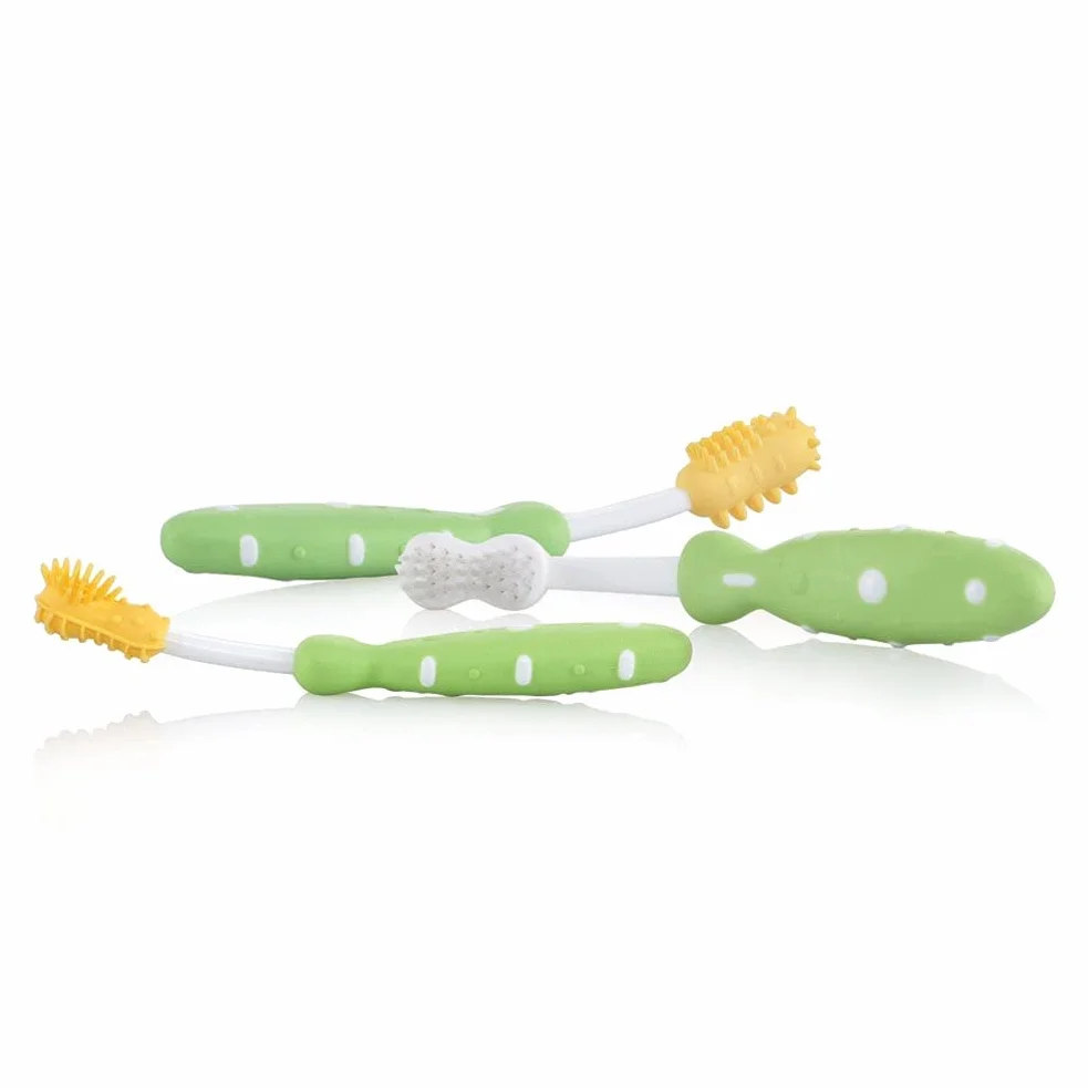 Nuby ID754 Set Educazione Dentale [Colori Assortiti]
