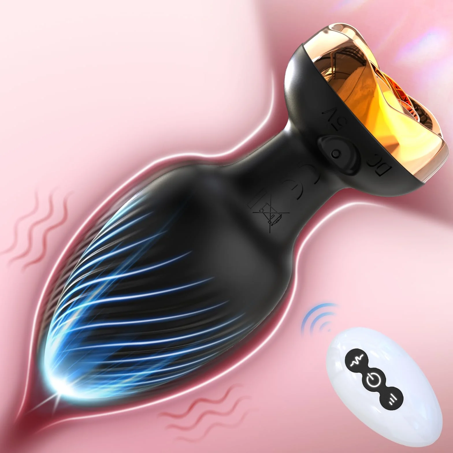 Plug Anale-dilatatore Donna Sexytoysys Uomo Sex Toys Coppia Vibratoreper Uomo Professionale Dildo Anale Vibratore Toys Sessuali per Uomini Anello Vibrante per il pene con 10 Modalità, A26020301