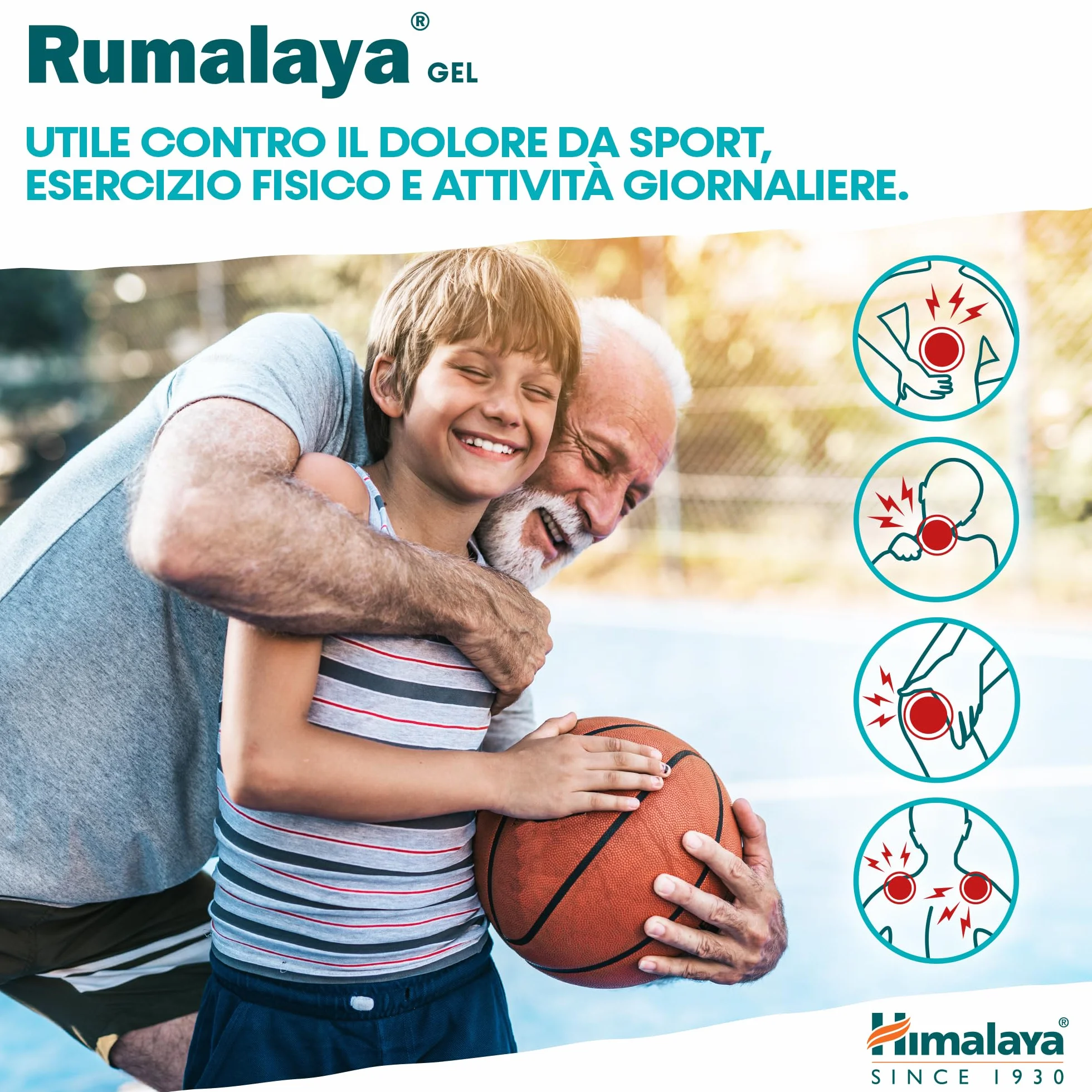 Himalaya Rumalaya Beruhigendes Gel Massagegel 50 g