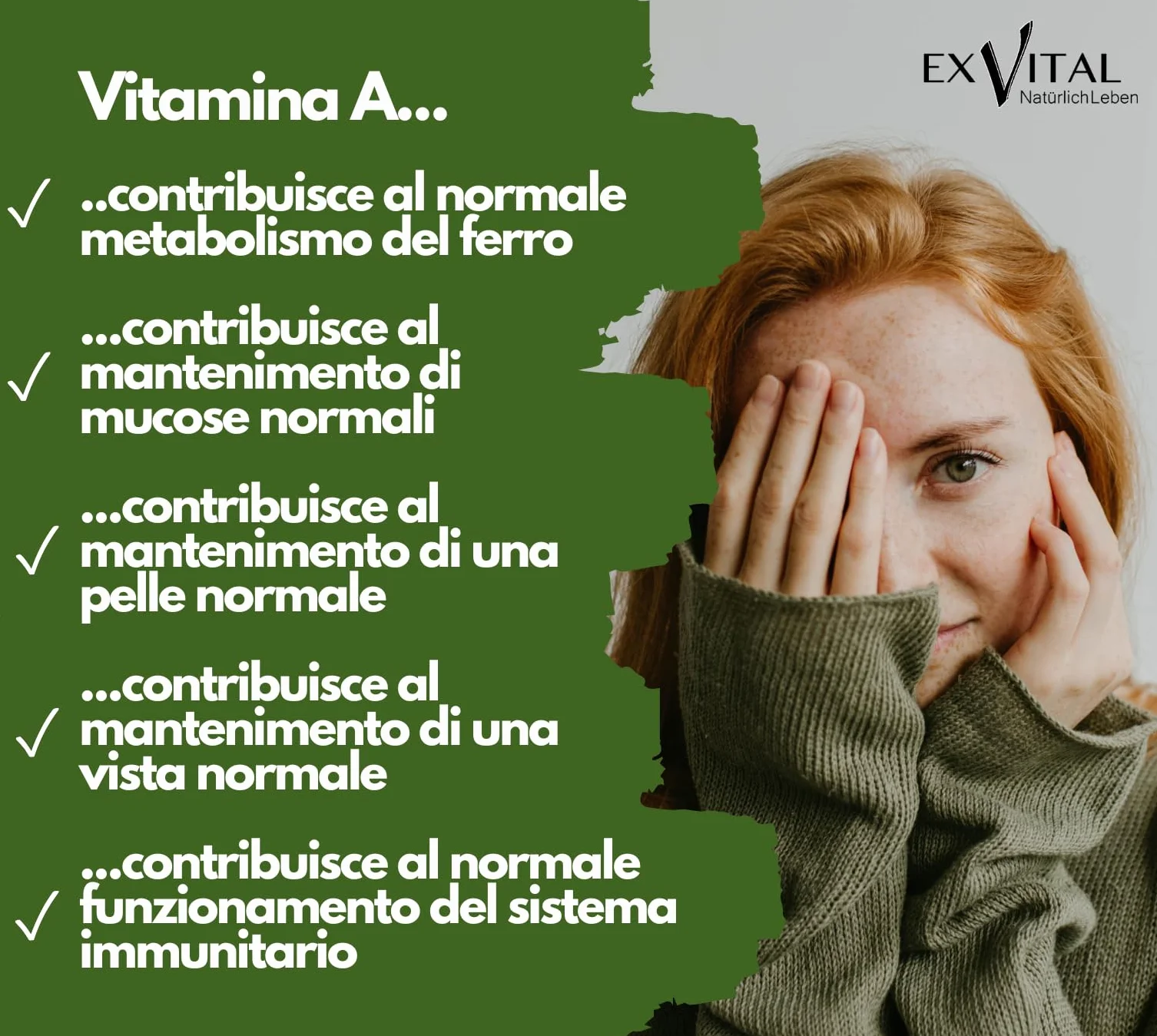 Vitamina A in gocce di EXVital – 5000 UI (1500 µg) per dose giornaliera, 50 ml = 1700 gocce, testata in laboratorio, retinolo ad alto dosaggio – vegana – vitamina A liquida