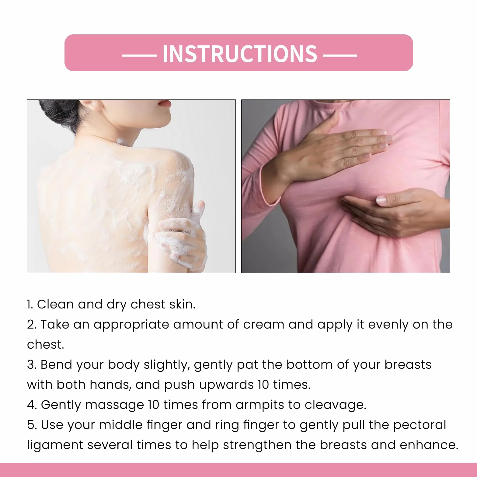 Crema per Ingrandimento Seno Breast Plumping Cream Seno Lifting Rassodante Busto Massaggiante Petto Nutriente