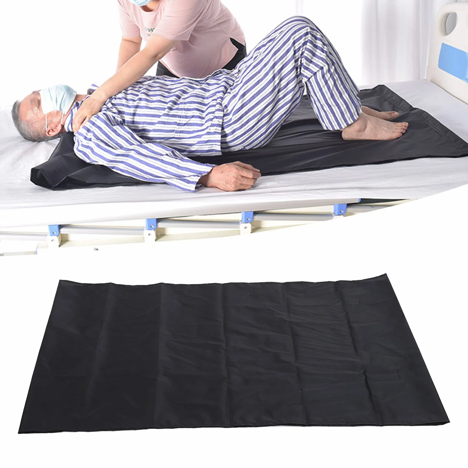 Telo Scorrevole Tubolare per Anziani Multifunzionale per Trasferimento Paziente 140x68cm