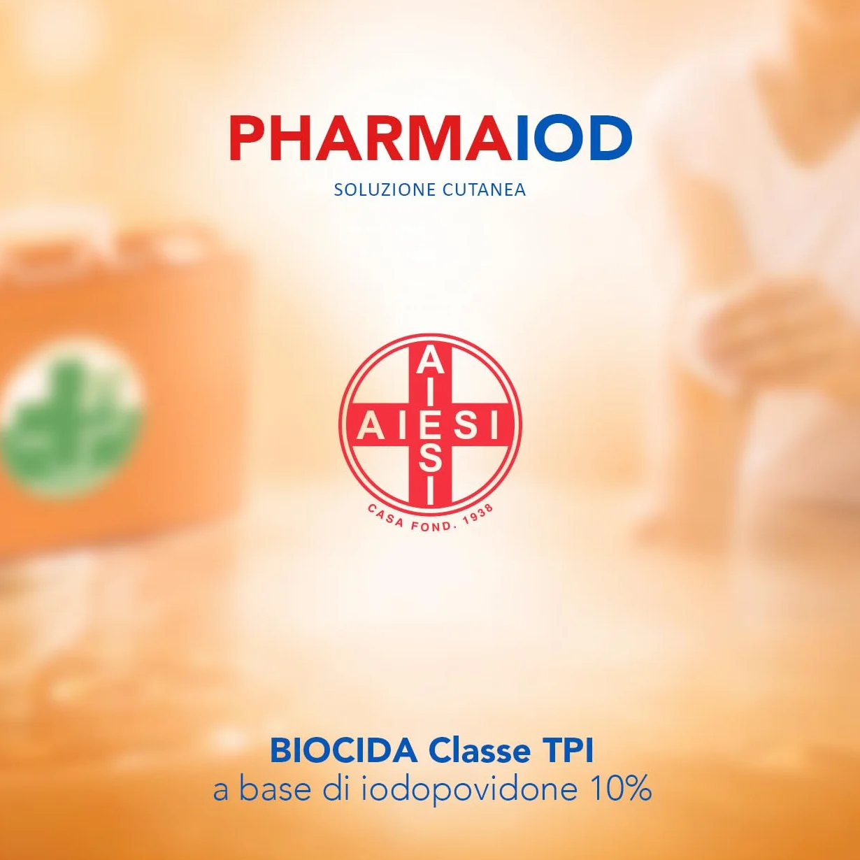 AIESI Disinfettante Iodopovidone 10% 125 ml PHARMAIOD