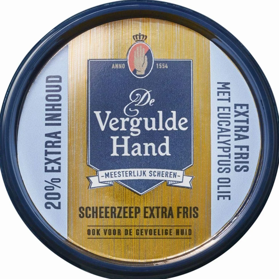 De vergulde Hand - Shaving Soap Extra Fresh - 75g