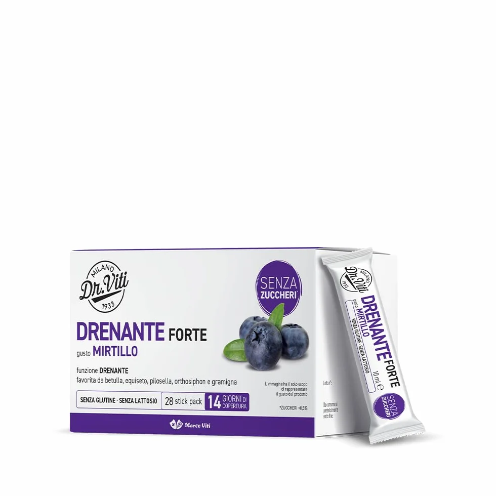 Dr. Viti Drenante Forte MIRTILLO 28 Stick Pack