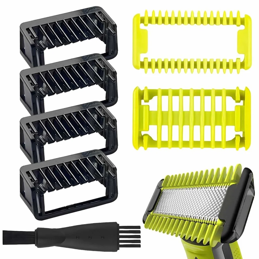 aiutano a tagliare i peli del corpo,7 Pezzi Pettine oneblade Pettini da barba, proteggono la pelle, per la rasatura, adatti ai rasoi QP25XX/QP26XX/QP65XX/QP66XX