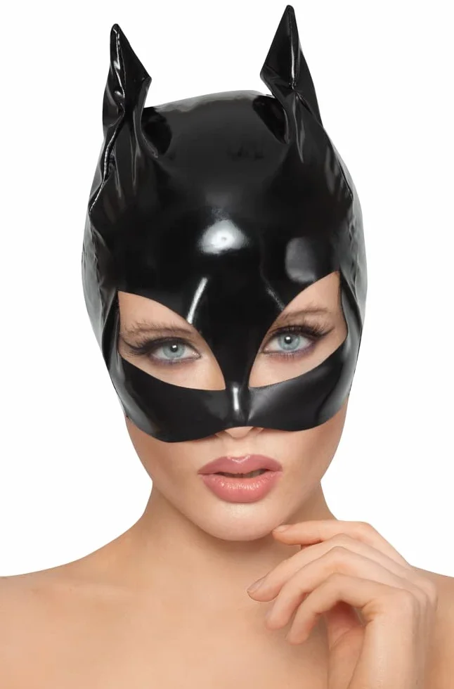 Black Level Maschera per gatti lacca S-L Nero