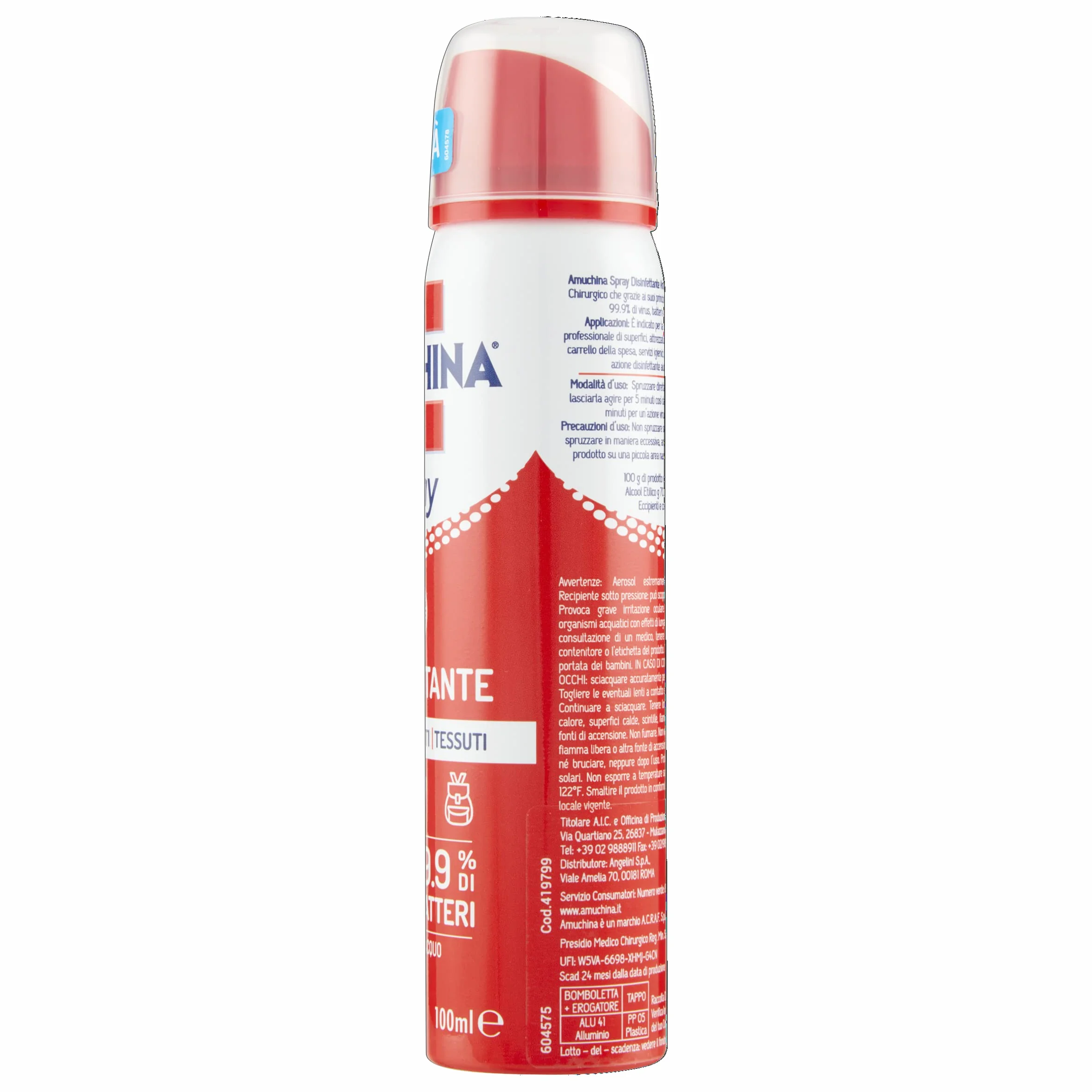 Amuchina Spray Disinfettante Virucida 100 ml