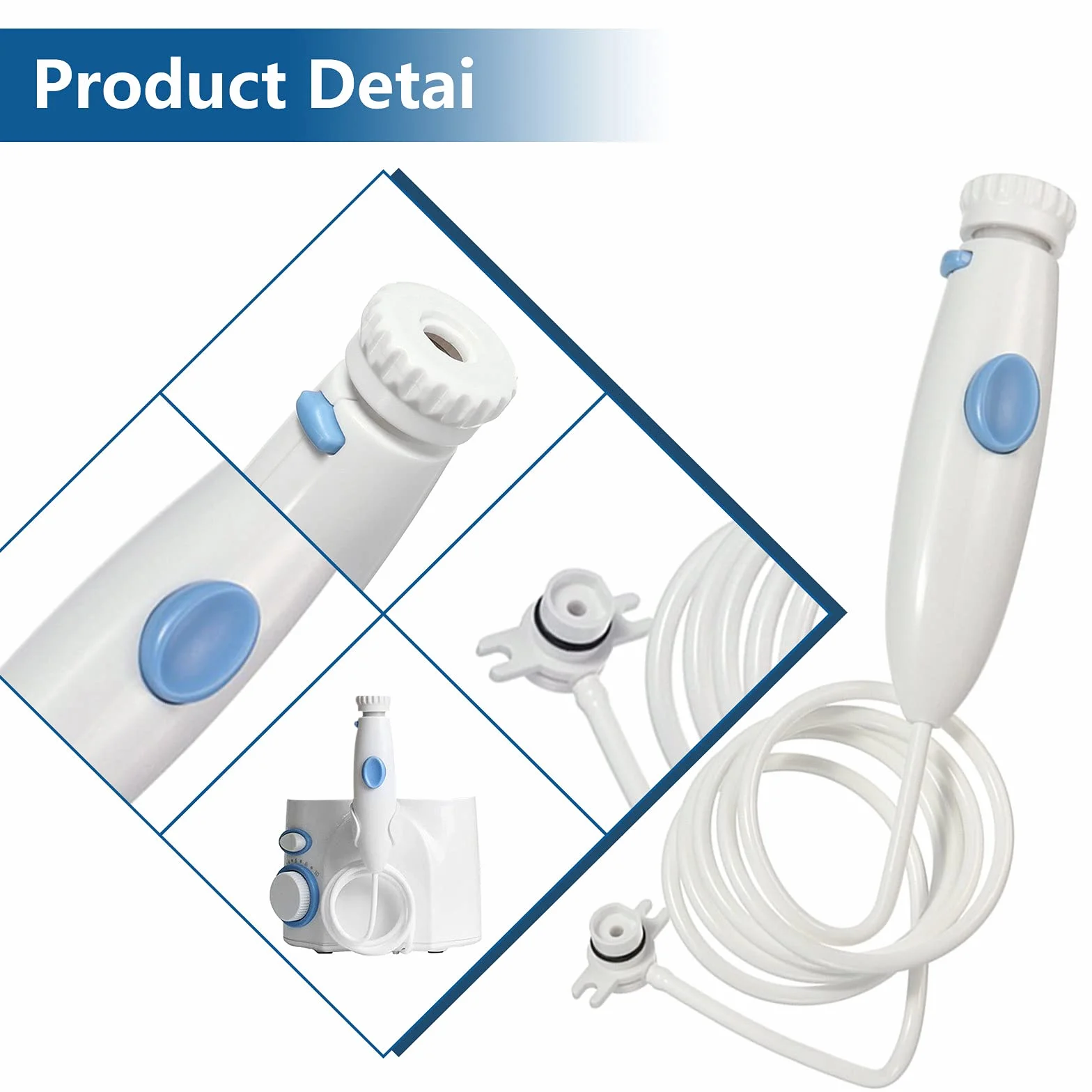 Irrigatore Orale, Maniglia Idropulsore, Sostituzione Tubo di Ricambio per WP-100