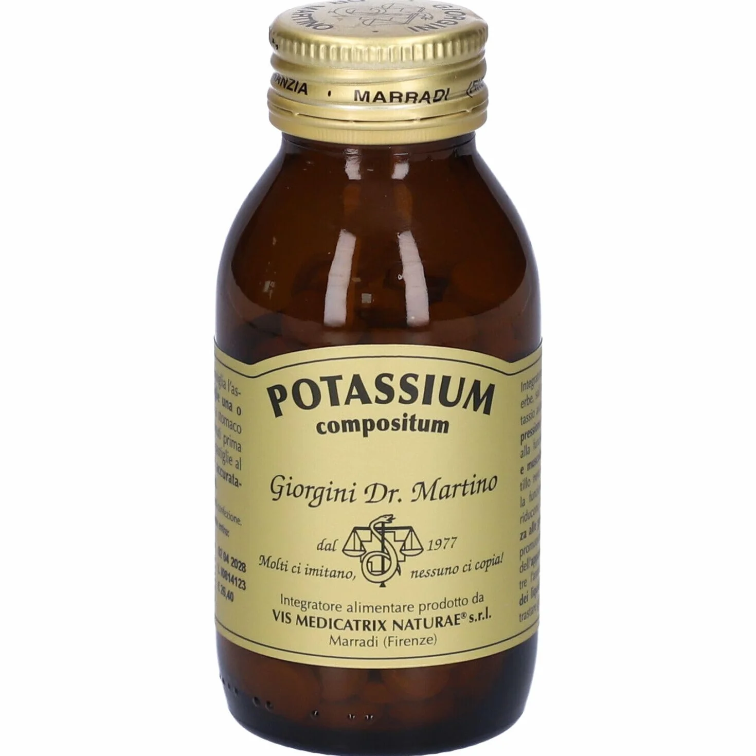 Dr Giorgini Integratore Alimentare, Potassium Compositum Pastiglie - 90 g