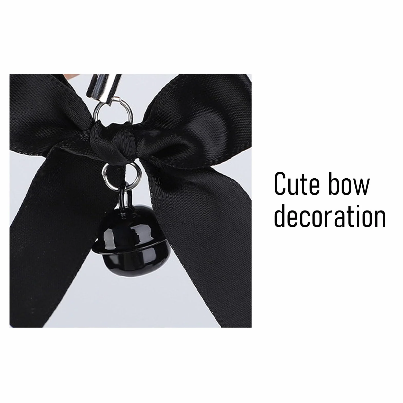 Pinze per Capezzoli Regolabili in Acciaio Inossidabile con Campanellini – Clip Decorativi a Forma di Fiocco, Accessori di Stimolazione con Pressione Regolabile per Donne e Coppie