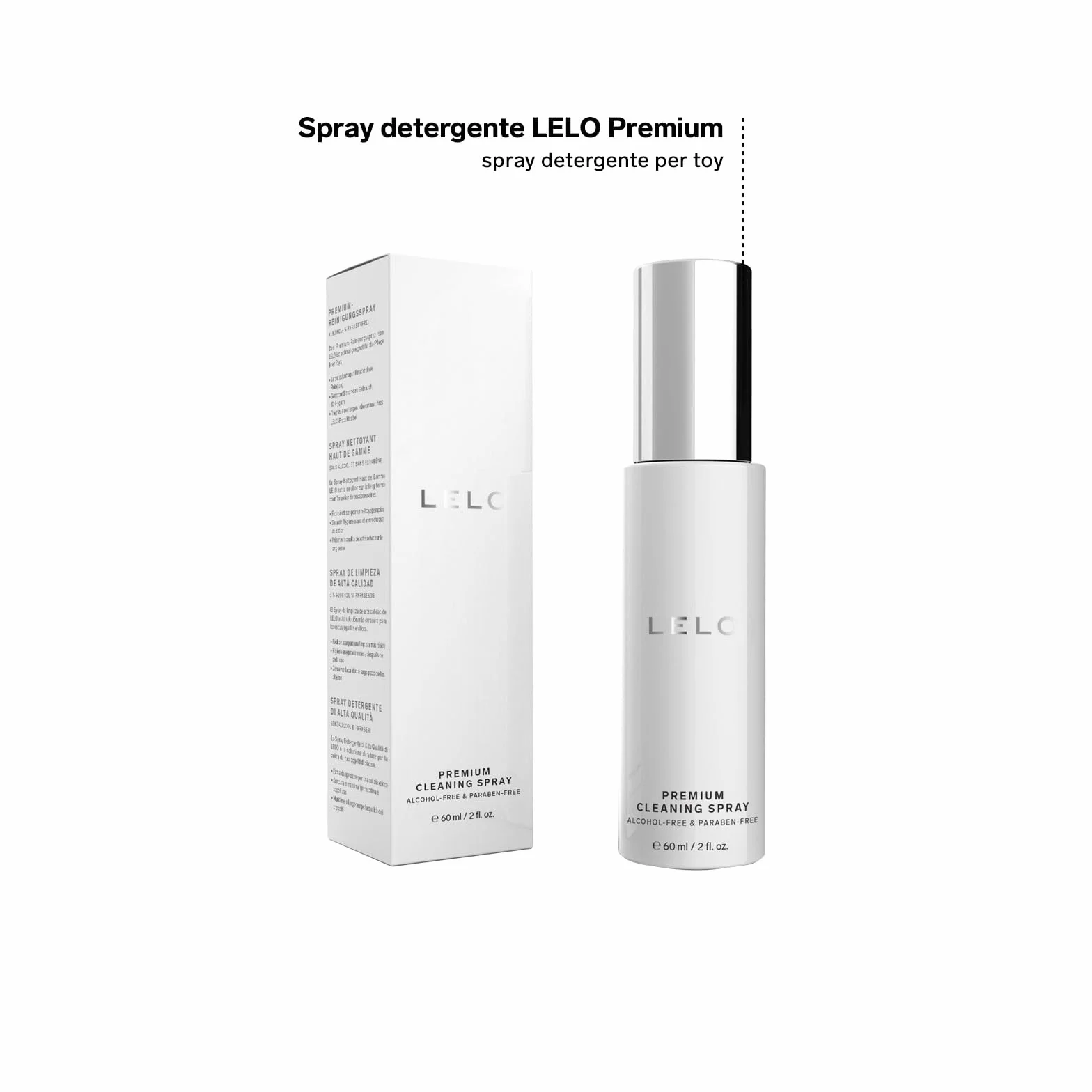 LELO Detergente Spray per Sex Toys 60 ml