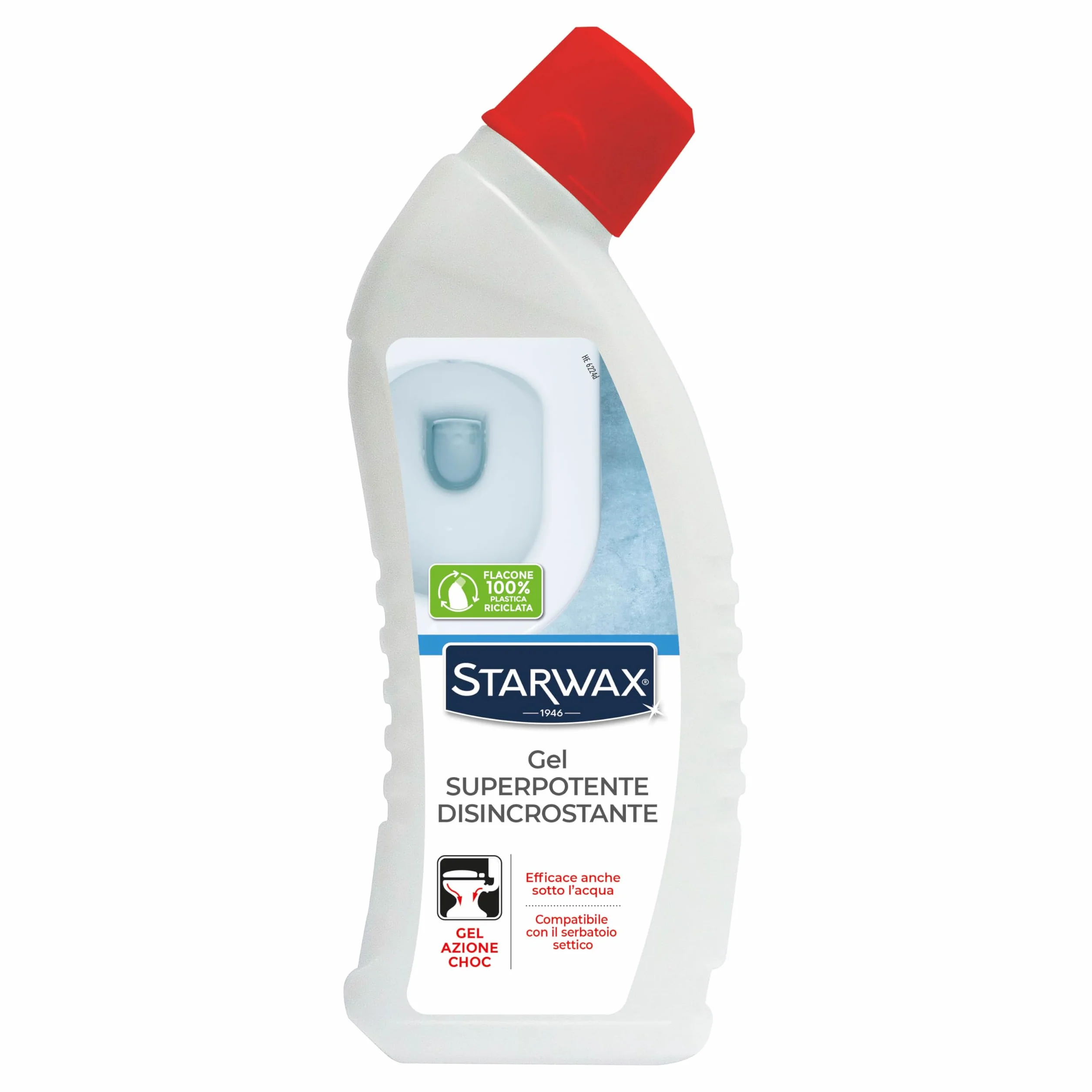 STARWAX Gel superpotente disincrostante per WC 750ml