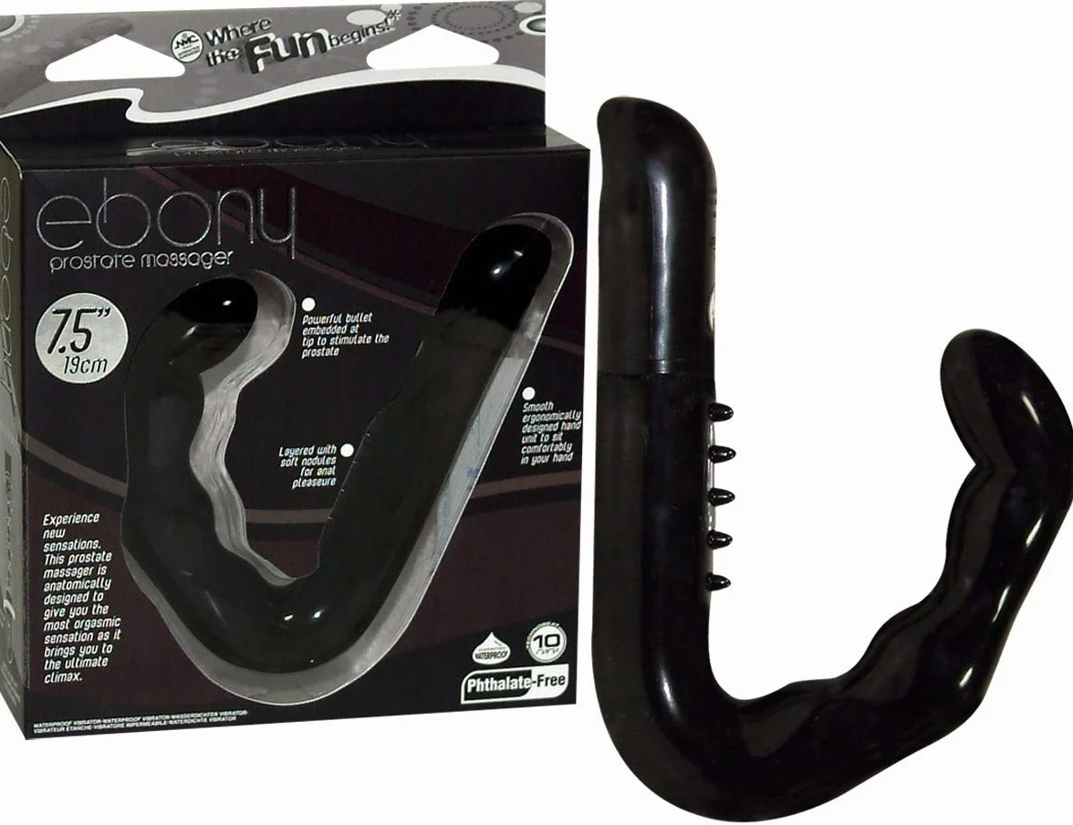 Orion STIMOLATORE vibratore PER PROSTATA EBony
