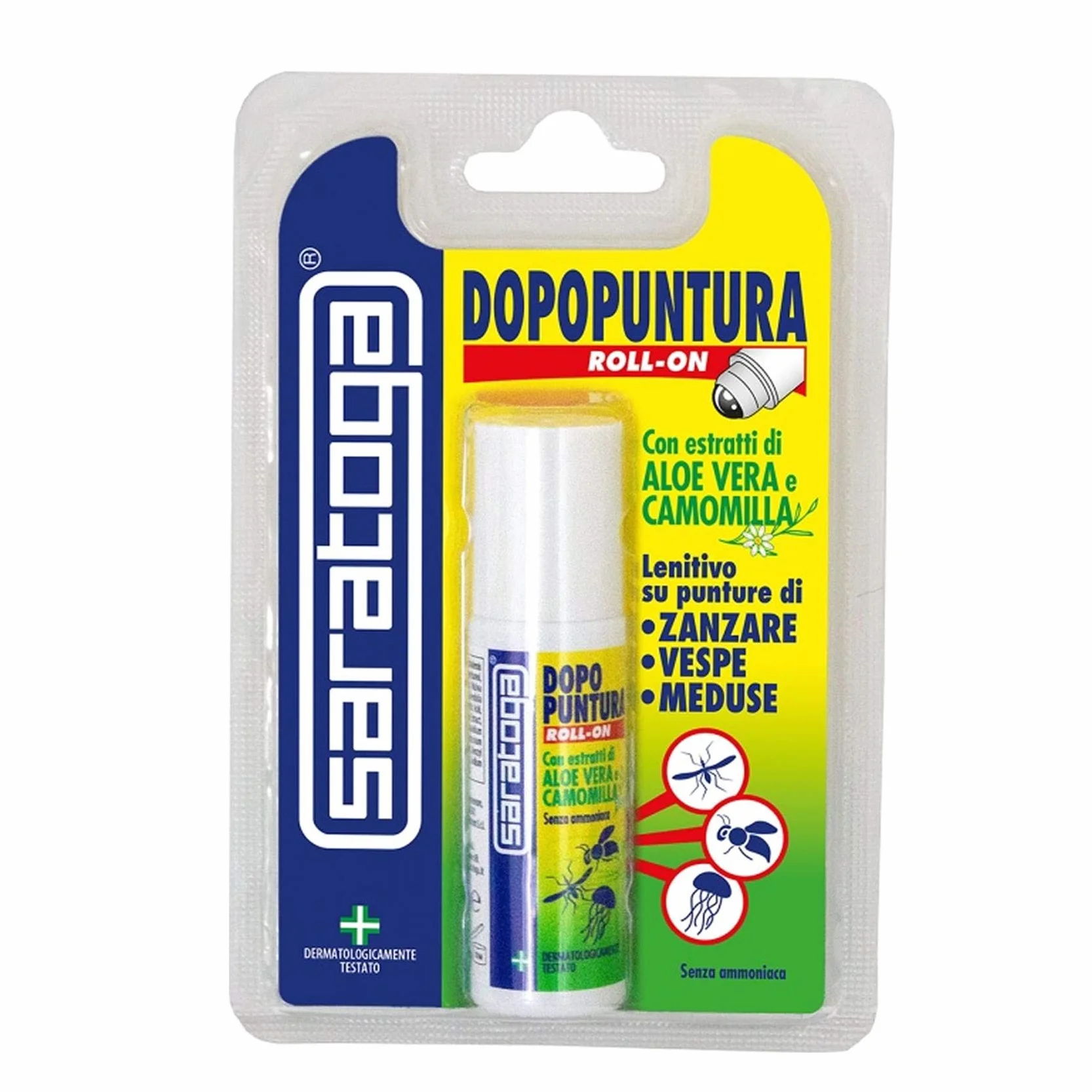 Dopopuntura ROLL-ON dopo puntura di zanzare, vespe, mosche, meduse