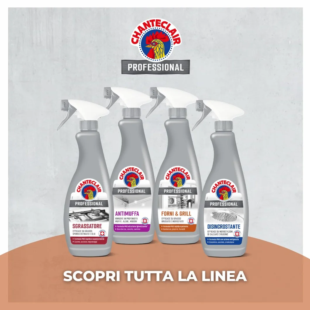CHANTECLAIR SGRASSATORE FORNI 700 ml