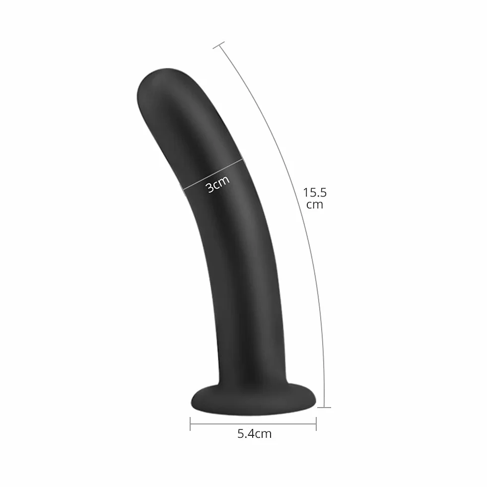 Roluck Plug anale con Butt Plug anali in silicone, Butt Plug Dildo anali G-Spot Dildo Massaggiatore prostatico Masturbazione Bondage SM Giocattoli sessuali per uomini Donne (M)