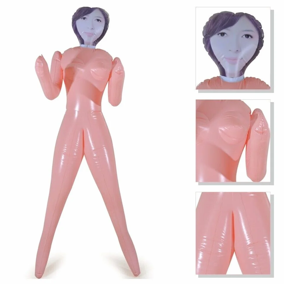 Bambola Gonfiabile Donna, Bambola Gonfiabile per Addio al Celibato, Sexy Gadget, Bambola Scherzo per Adulti e Compleanno 155 cm