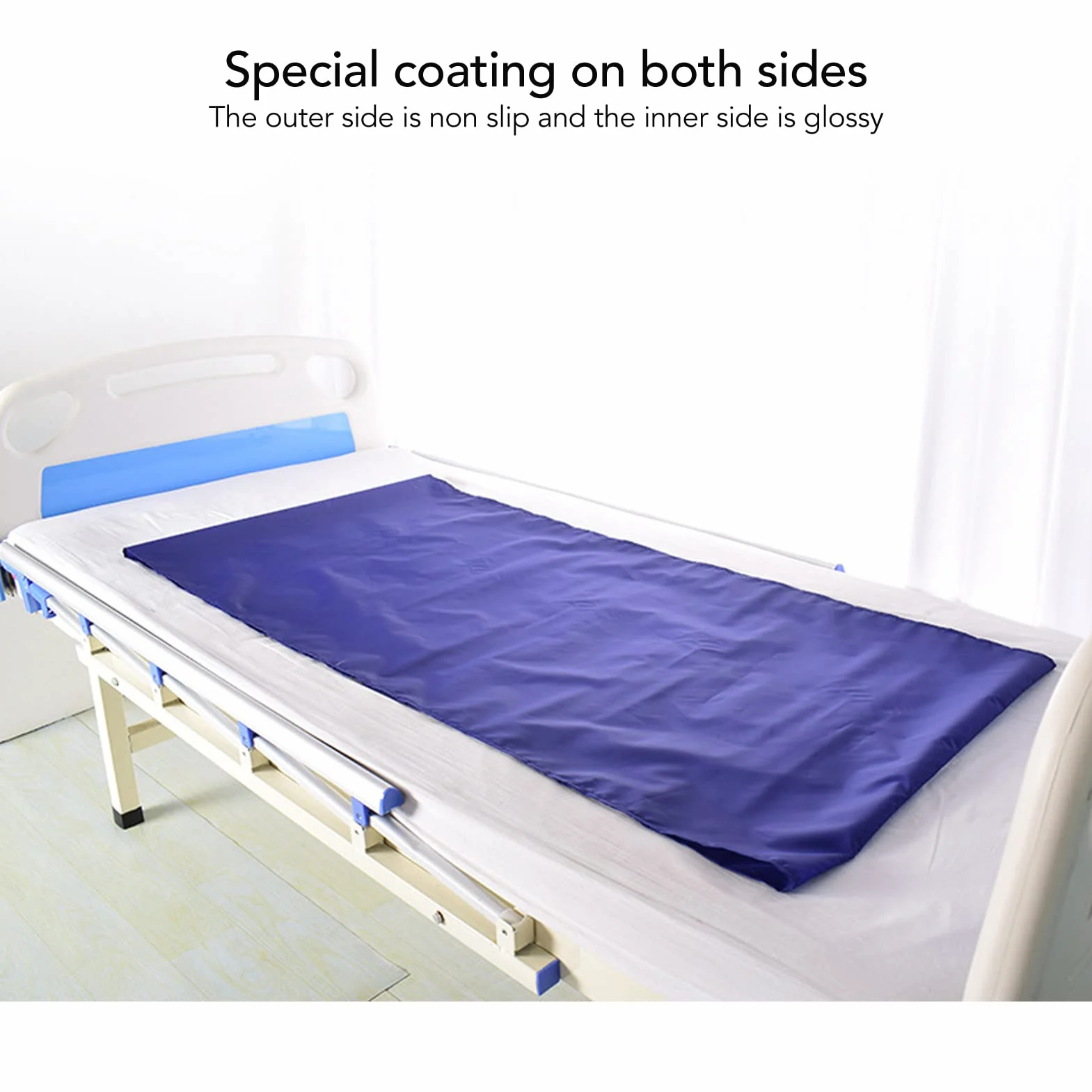 Teli Scorrevoli Multifunzionali per Anziani 110x68cm Ausili Trasferimento Ospedale