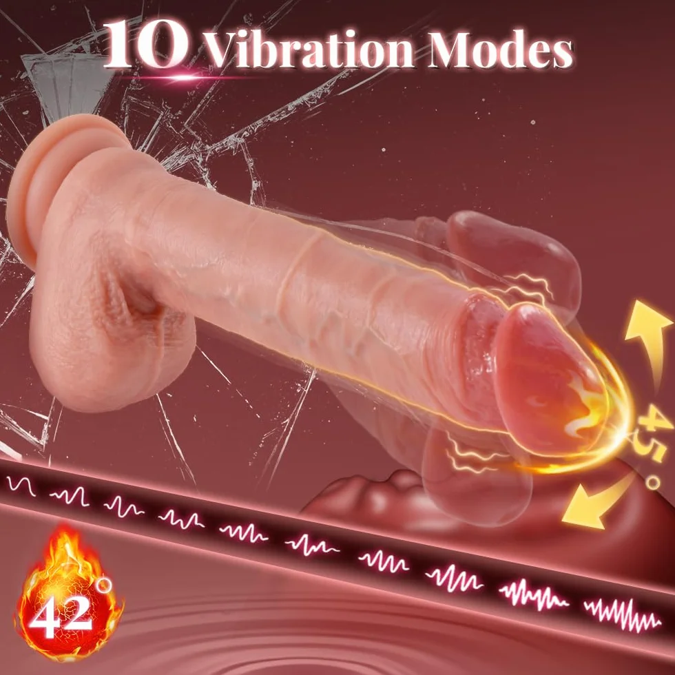 Dildo Realistico Vibratoreper Donna Professionale Clitoride Punto G Squirting Vibratore Anale Sexytoysys Uomo Coppia 10 Modalità Sex Toys Vibratoriper Donne Dildo Anali XXL per Coppie, A26032102