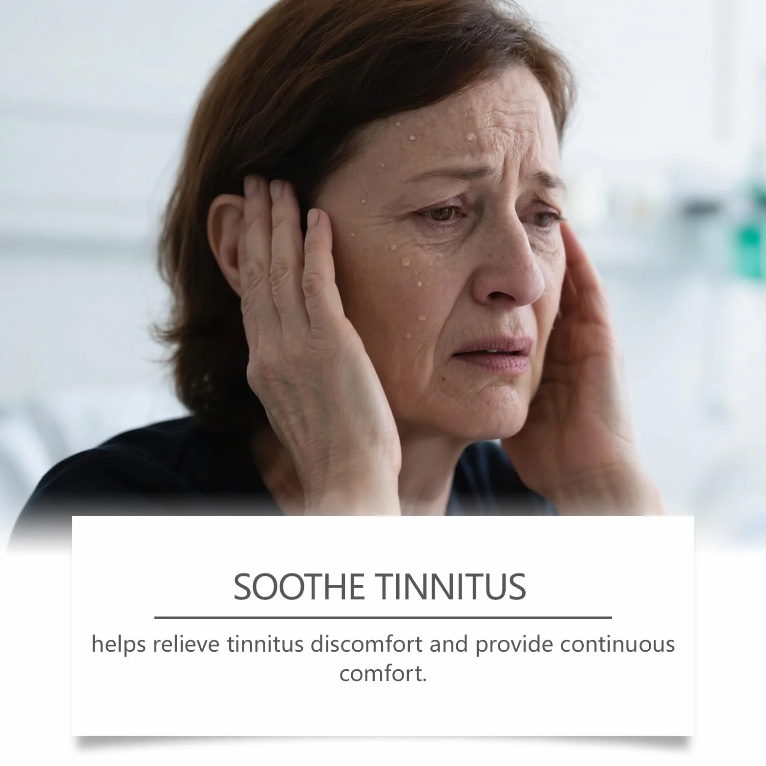 Gocce per Le Orecchie di Acufene,Efficace Dontro L'acufene Acuto e Cronico,Sollievo da Acufene e Ronzio per le Orecchie,Rilascio,Gocce Alleviare Acufenes 1PC