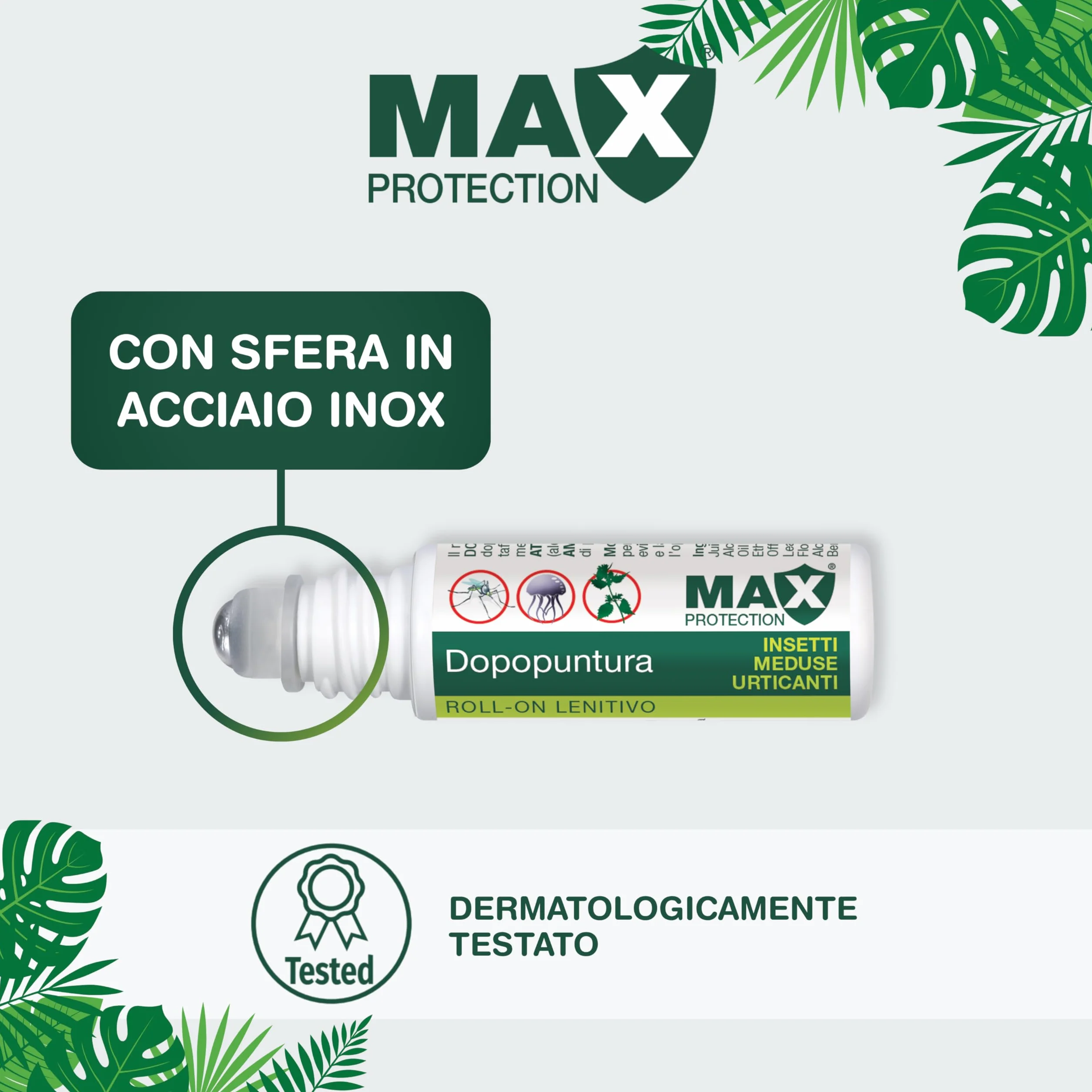 Colpharma Max Protection Roll On Dopopuntura – Sollievo Rapido Punture Insetti