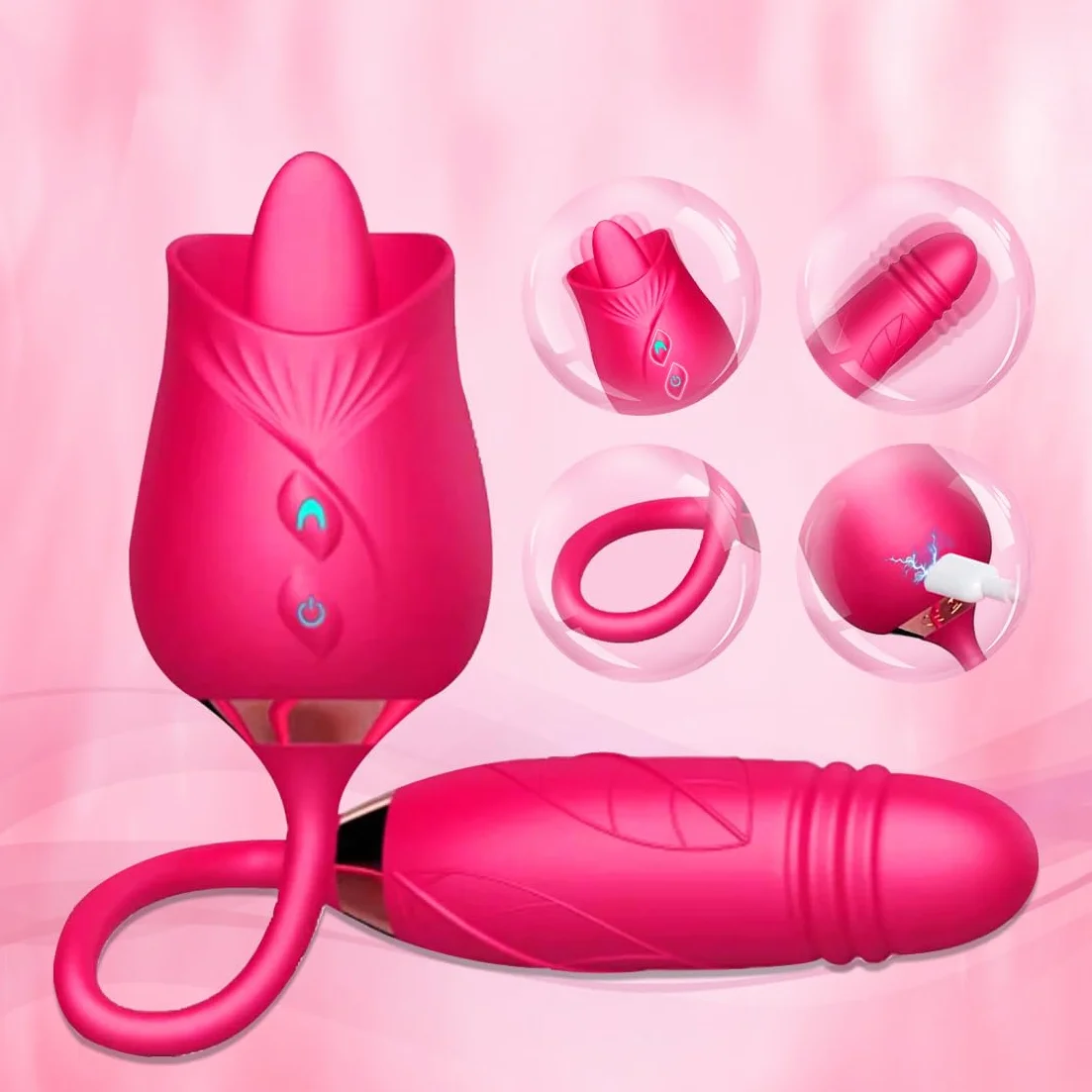 Vibratoreper Donna Professionale Wireless Sexytoysys Coppia Ovetto Vibrante Telecomando Sex Toys Succhia Clotoride Vibratore per Uomo Sex Toy Vibratoriper Donne Dildo Realistico 10 Modalità, A26012101