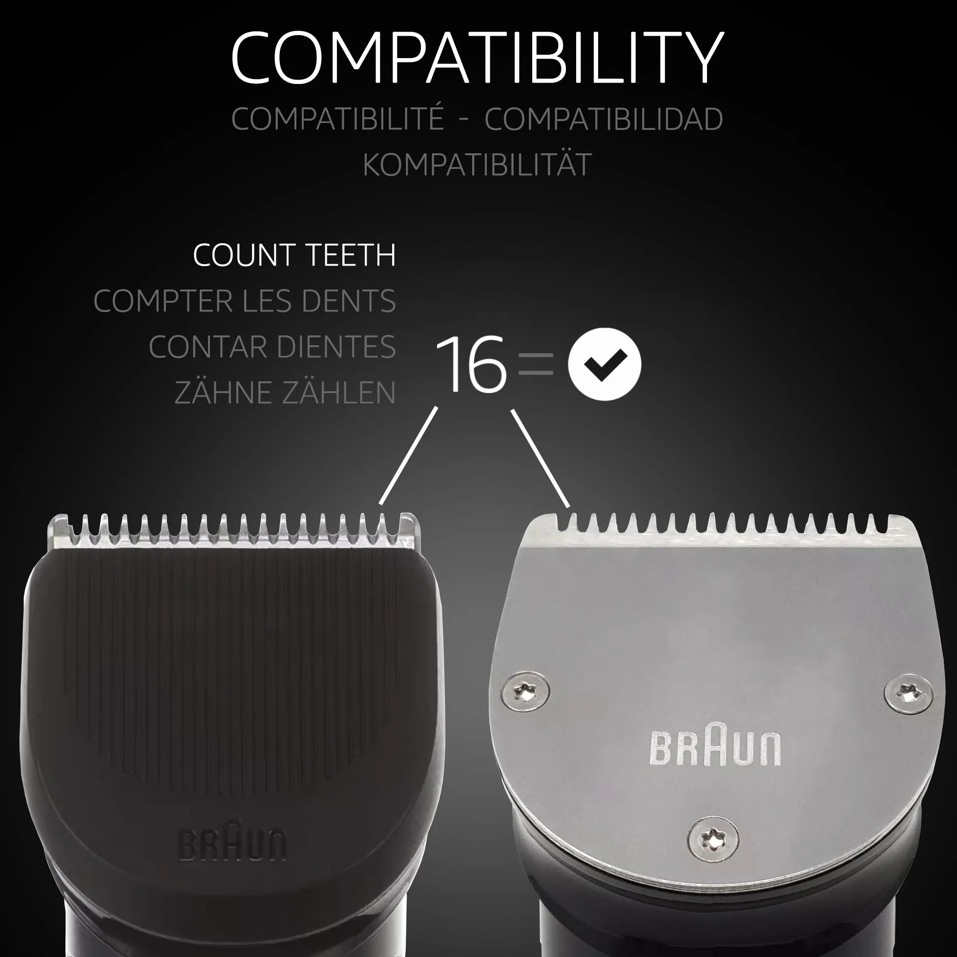 Sabot barbe precision Braun 81695628 tondeuse 2019