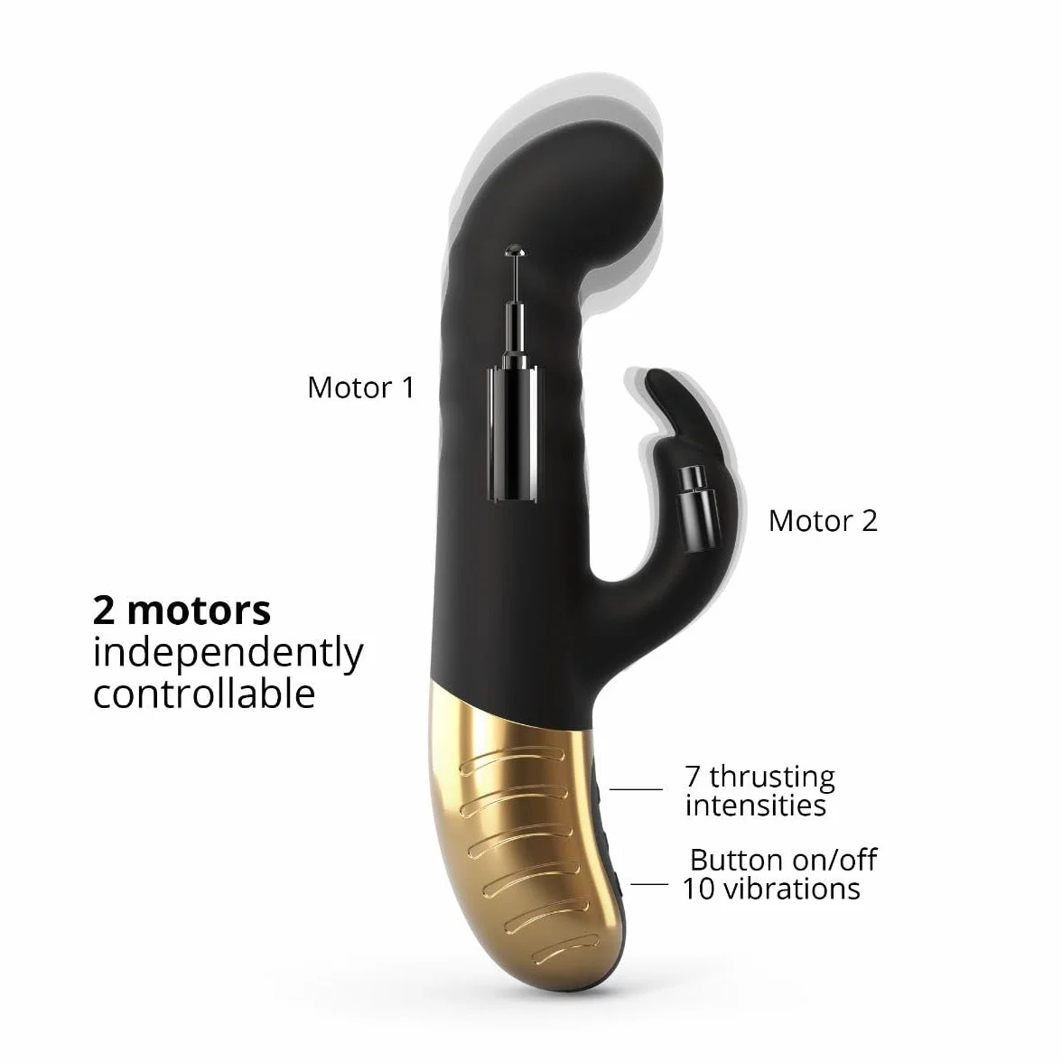 vibratore rabbit Dorcel G-Stormer