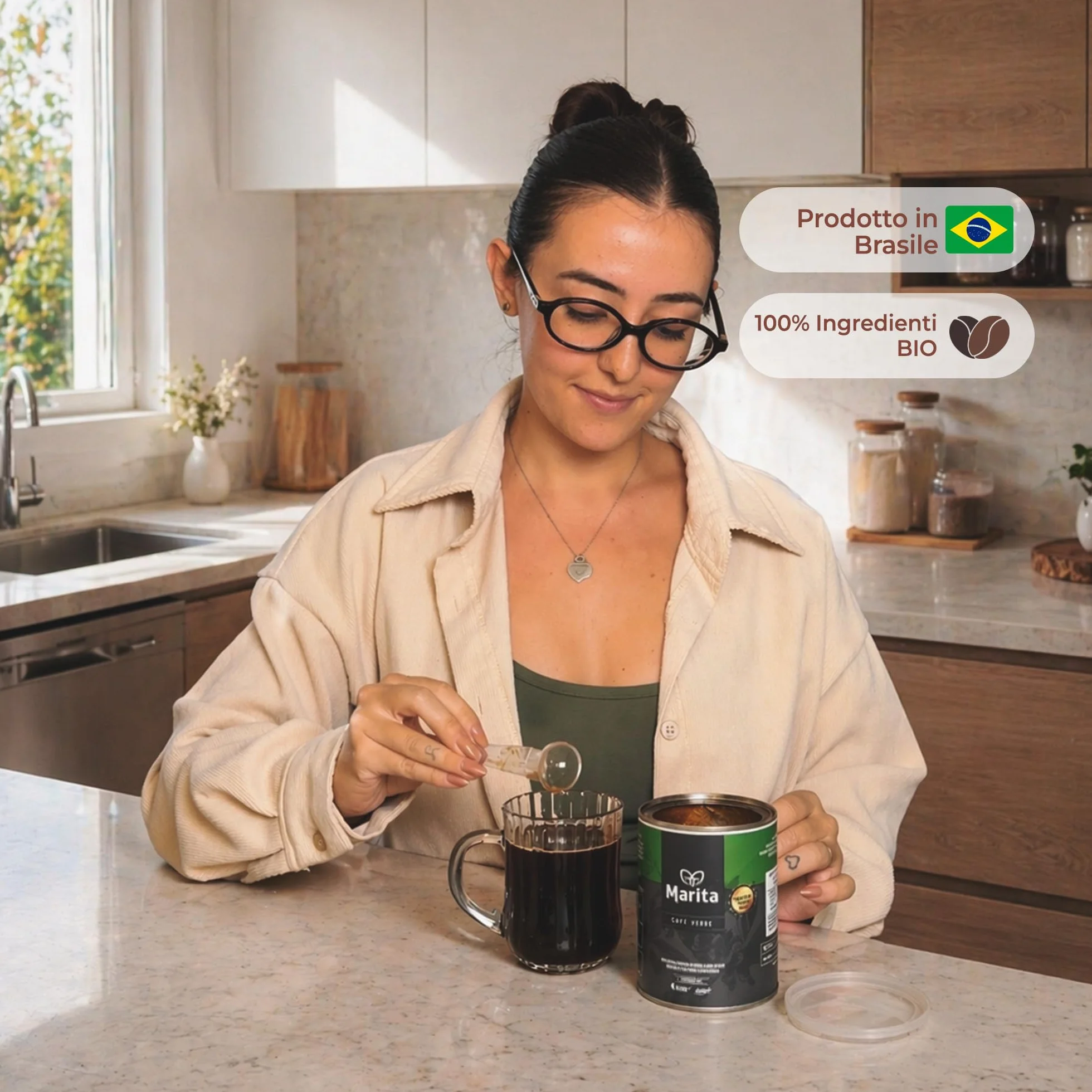 Caffè Marita Verde caffè funzionale termogenico 100 g 40 dosi