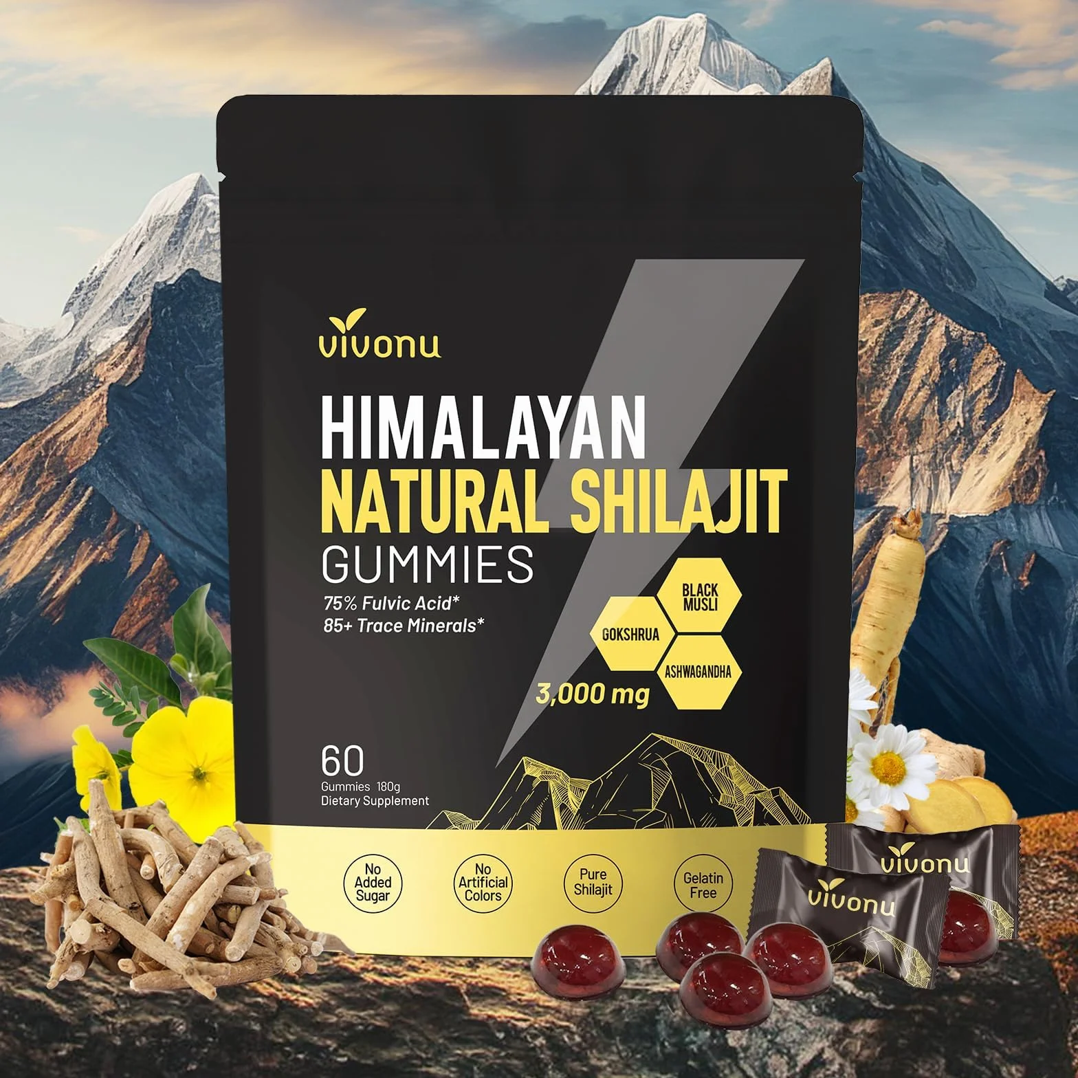 VivoNu Gomme Shilajit