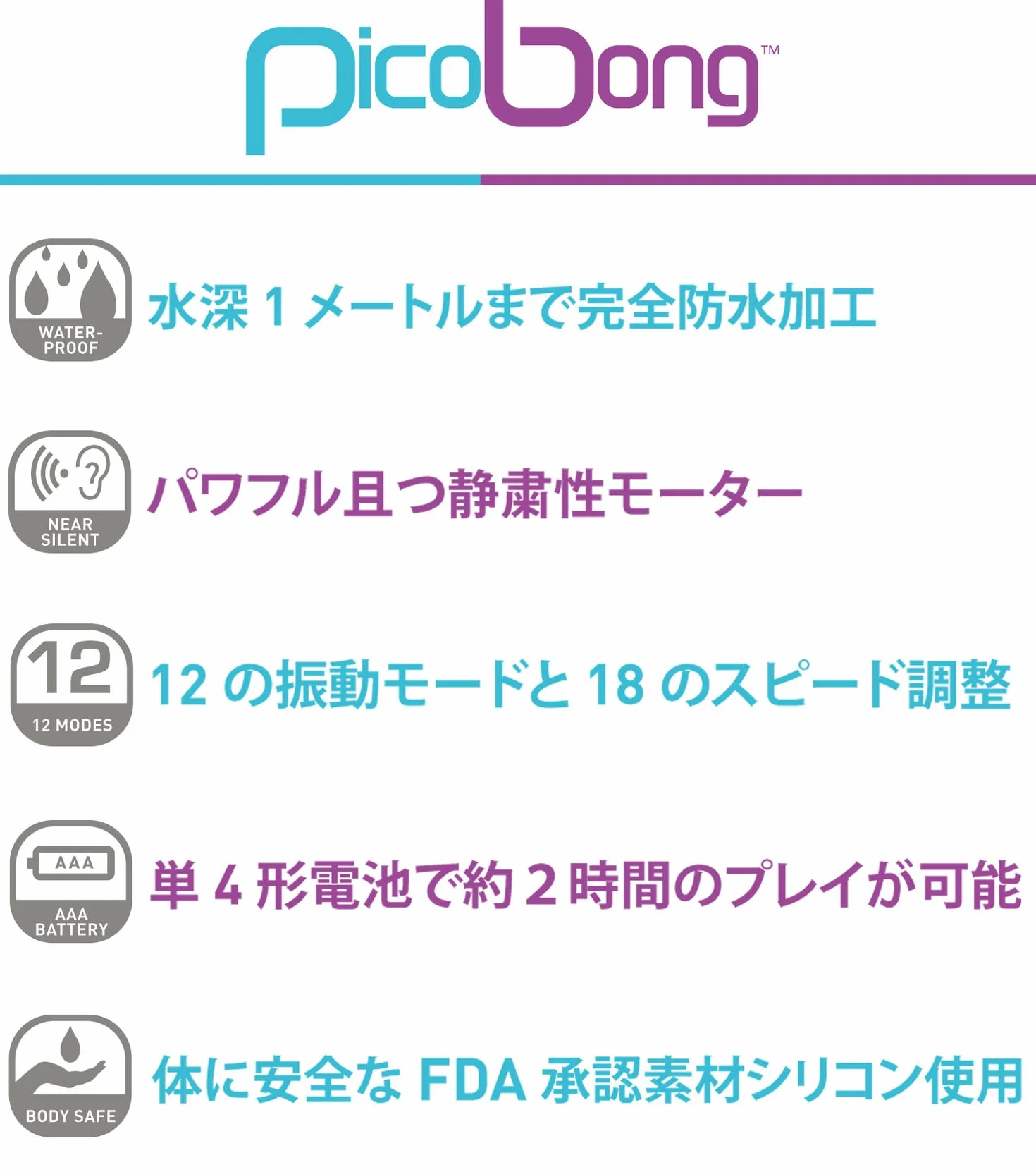 PicoBong - Vibratore classico