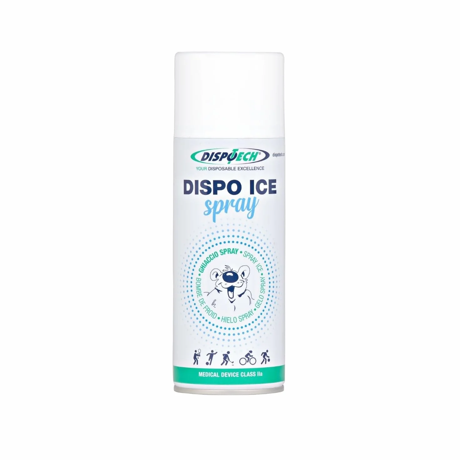 DISPOTECH - Dispo Ice Box - Ghiaccio Spray bomboletta da 400 ml - 6 Pz
