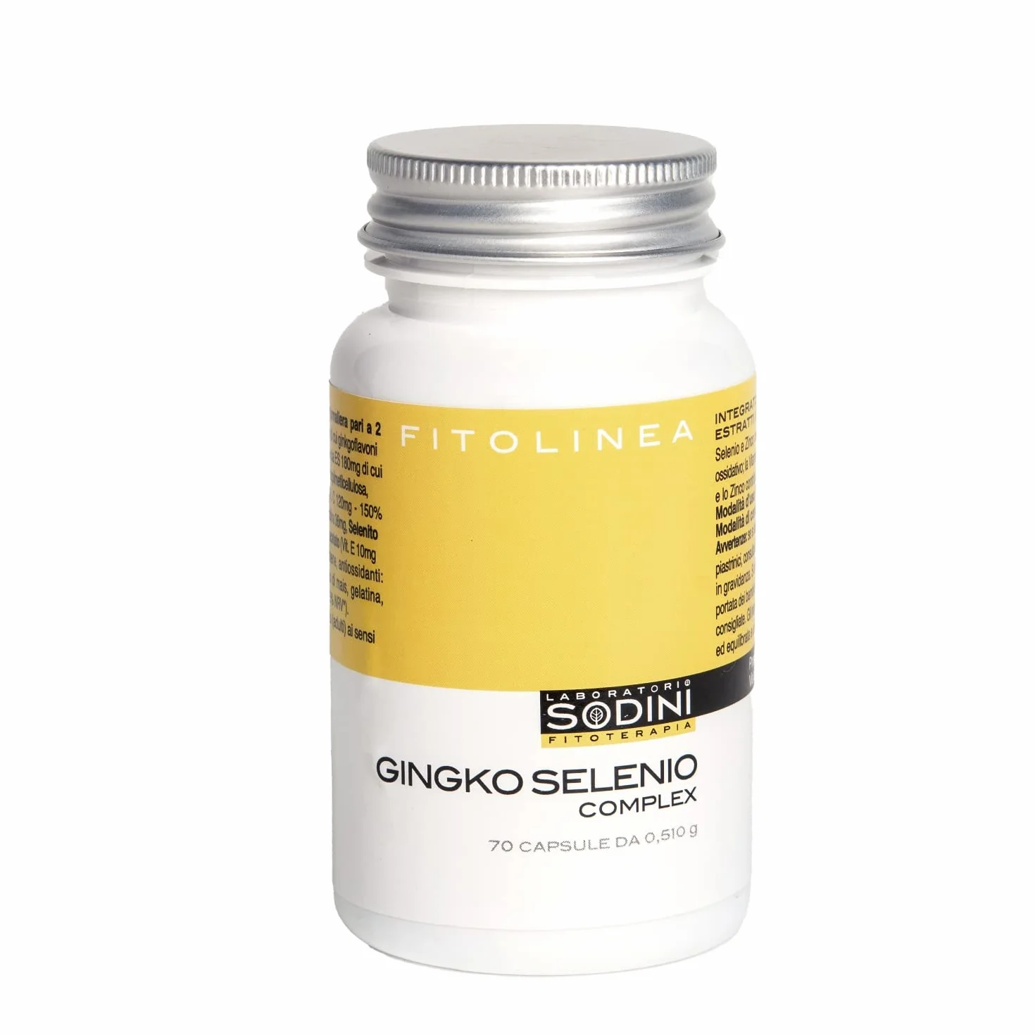 Gingko Selenio Complex Vegetali Naturali, Confezione da 70 Capsule