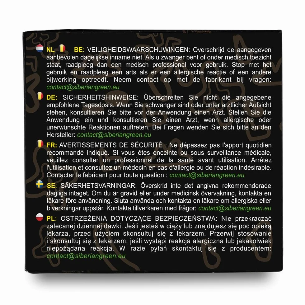 Resina Shilajit autentica e pura dalle Montagne d’Oro dell’Altai 100g – Misurino – Certificato di qualità e sicurezza in ogni scatolo