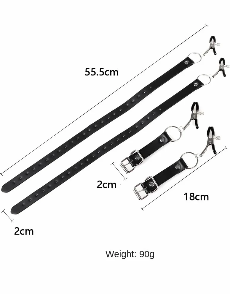 Pelle Cintura Yoga Donna Nero Clip Cintura di Legame