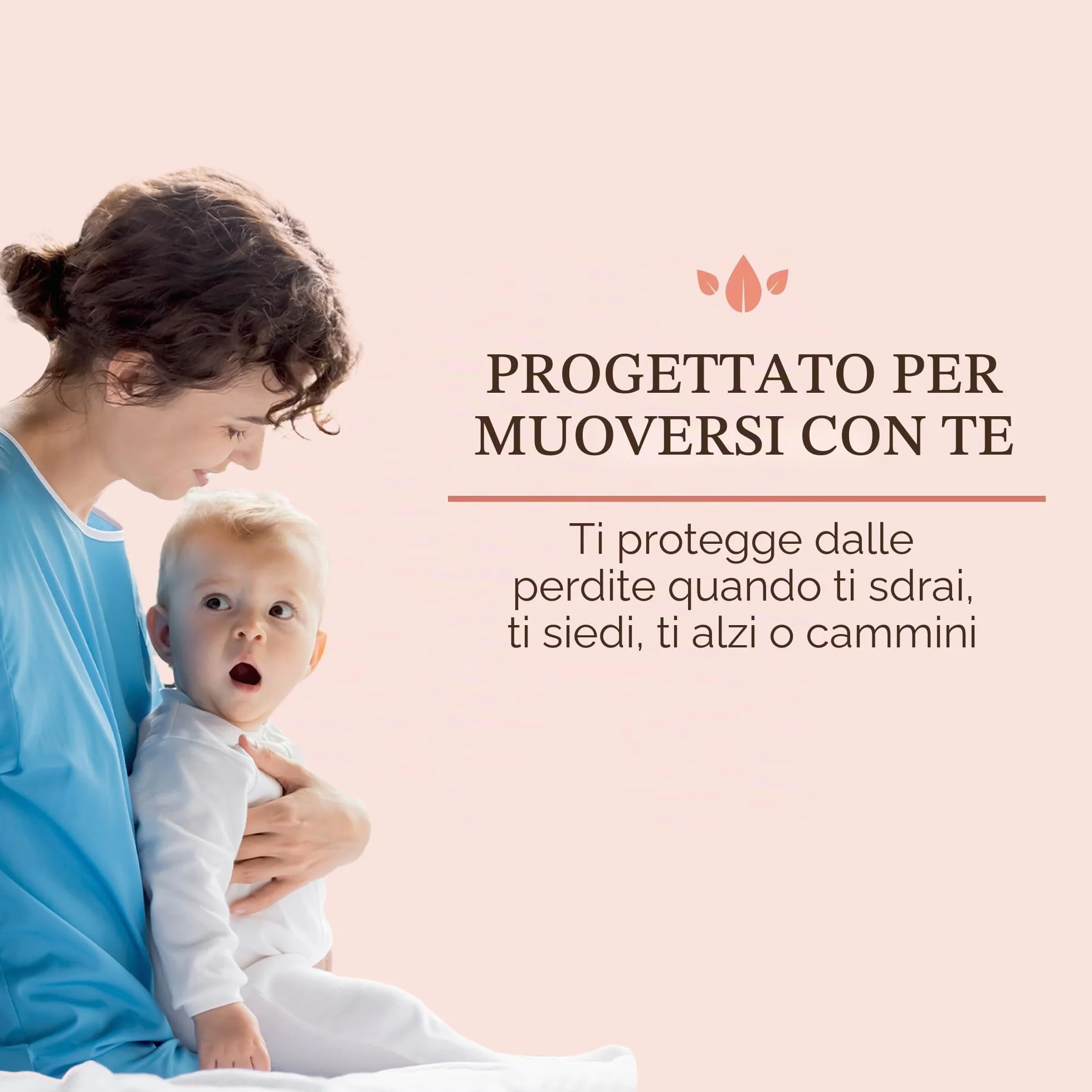 Organyc Assorbenti Post Parto per Ospedale – Primi Giorni Dopo il Parto, Ripiegati – 12 Pezzi – in 100% Cotone Biologico Certificato, Delicati per Pelli Sensibili