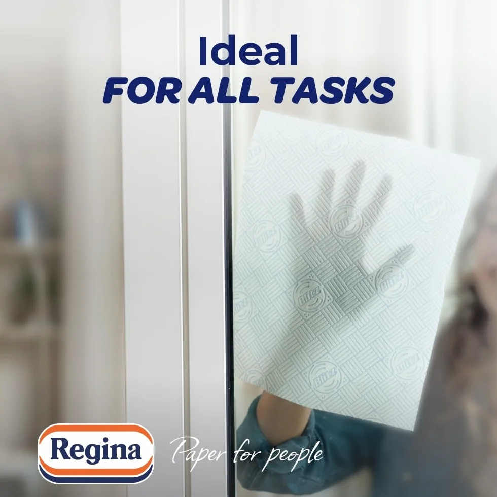 Regina Blitz 3Ply Xl Sheets Pack of 6 Total 600 Sheets