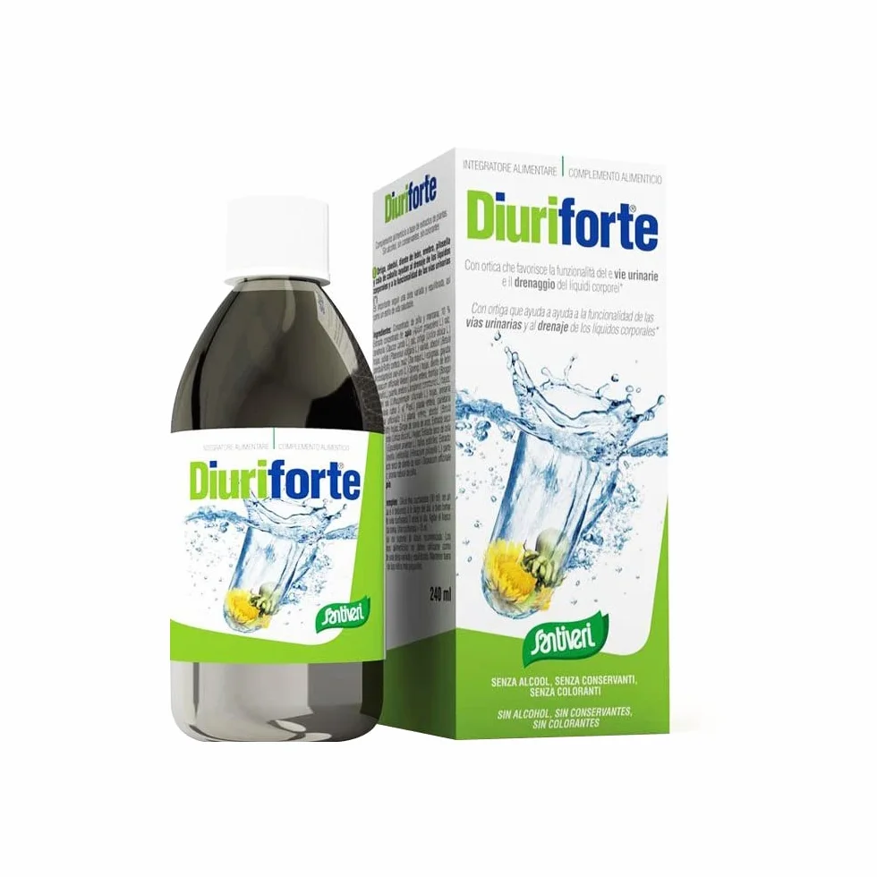 Santiveri Diuriforte Cibo Supplemento Sciroppo 240ml