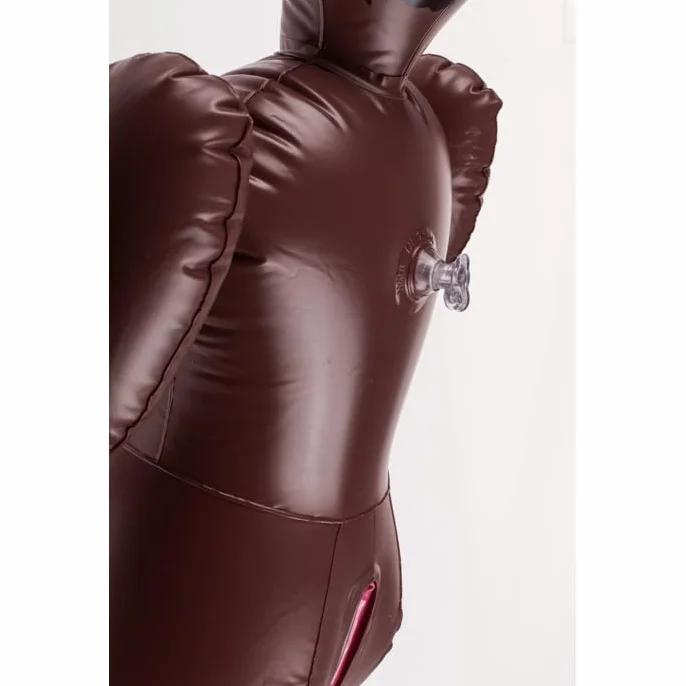 Bambola gonfiabile mini per feste, addio al celibato, 66 cm, 3 motivi assortiti, rosa, con confezione regalo