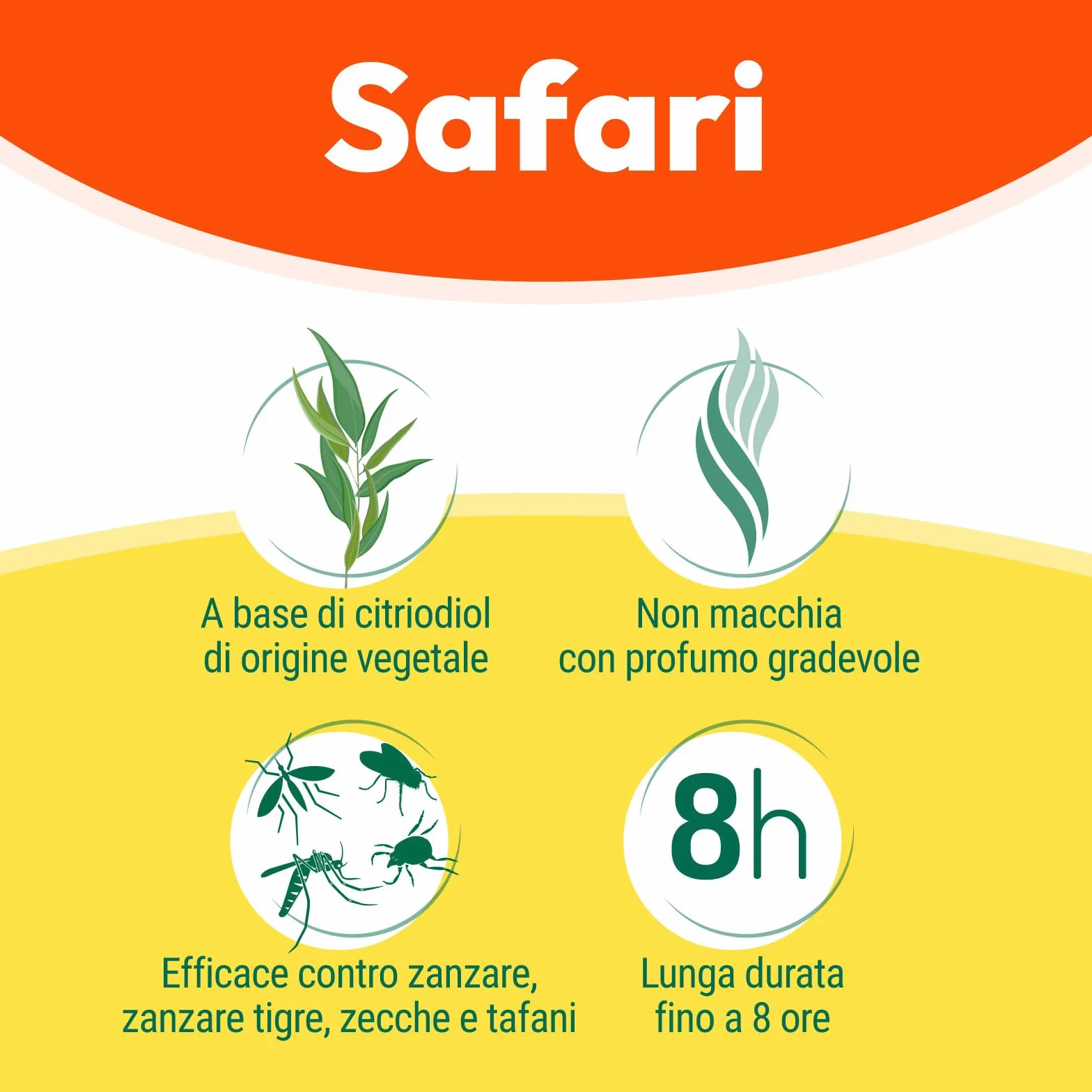 Orphea Antipuntura Spray Safari Insettorepellente Vegetale 50ML