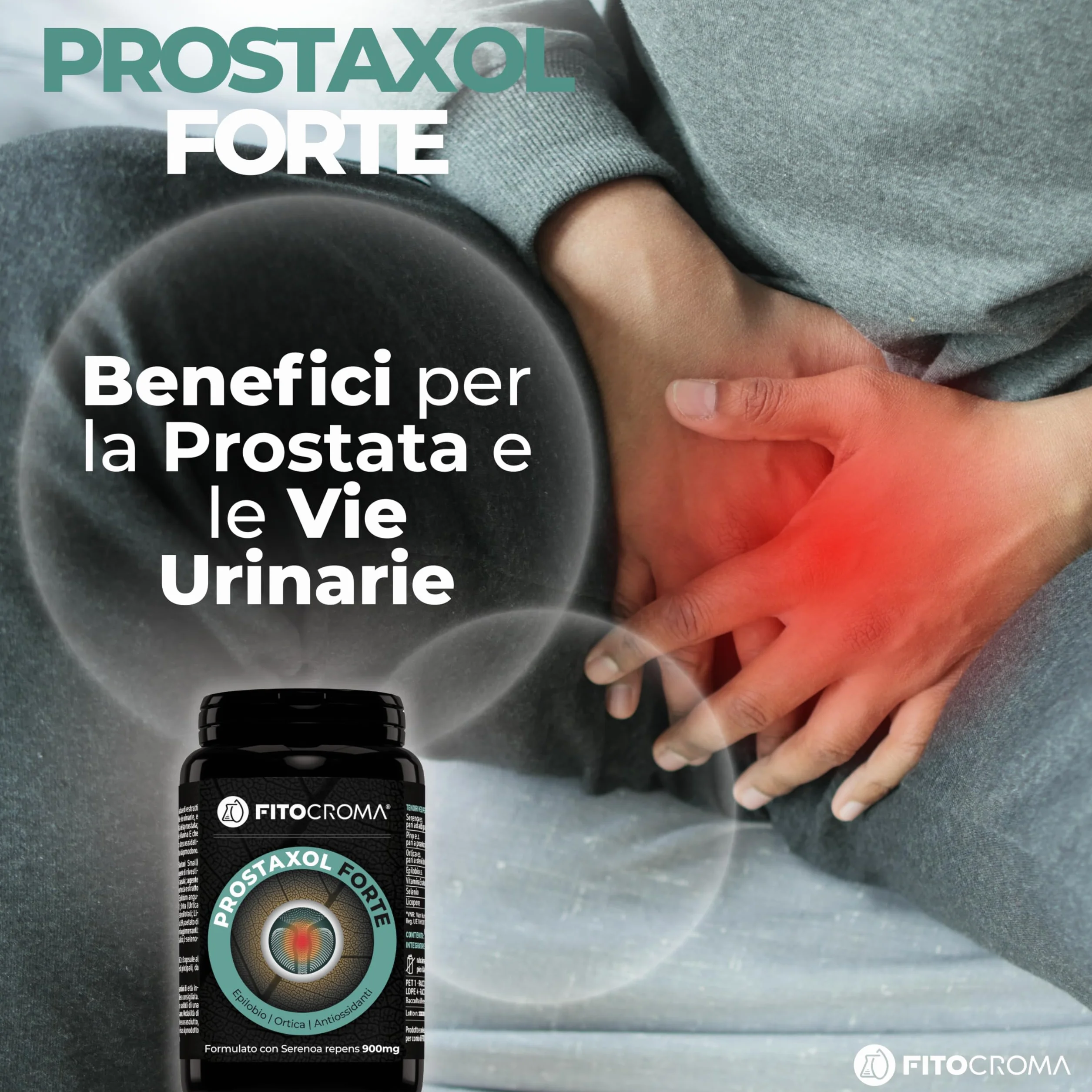 SERENOA REPENS FORTE 900MG 180 capsule Saw palmetto prostata Integratore prostata con Ortica Epilobio Licopene Vit E Selenio Proantocianidine