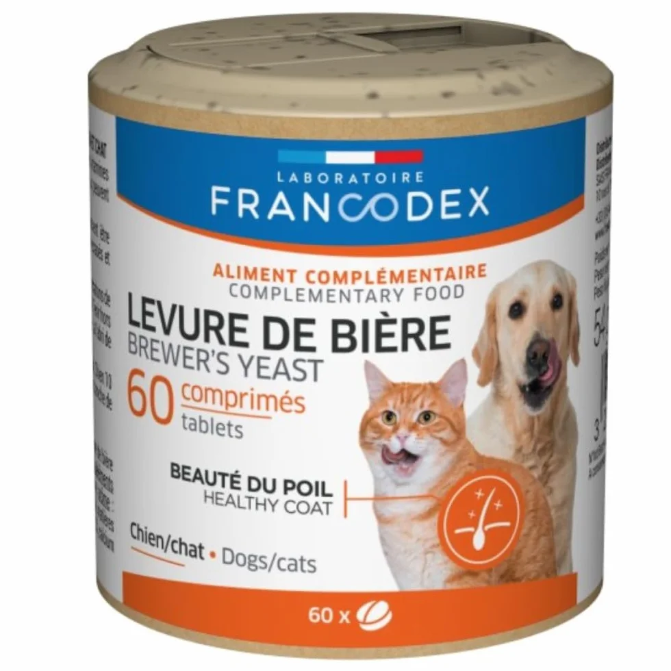 Francodex Lievito di Birra Cane Gatto 60 Compresse