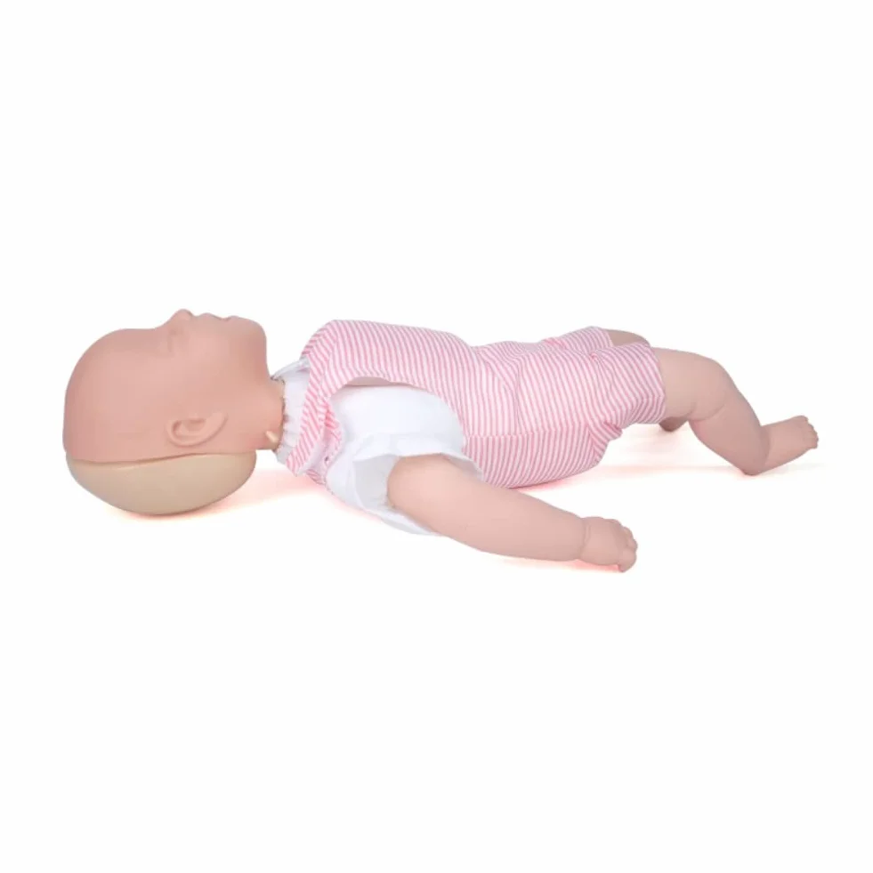 Modello RCP infarto vie aeree infantili, manovre soffocamento pronto soccorso educativo
